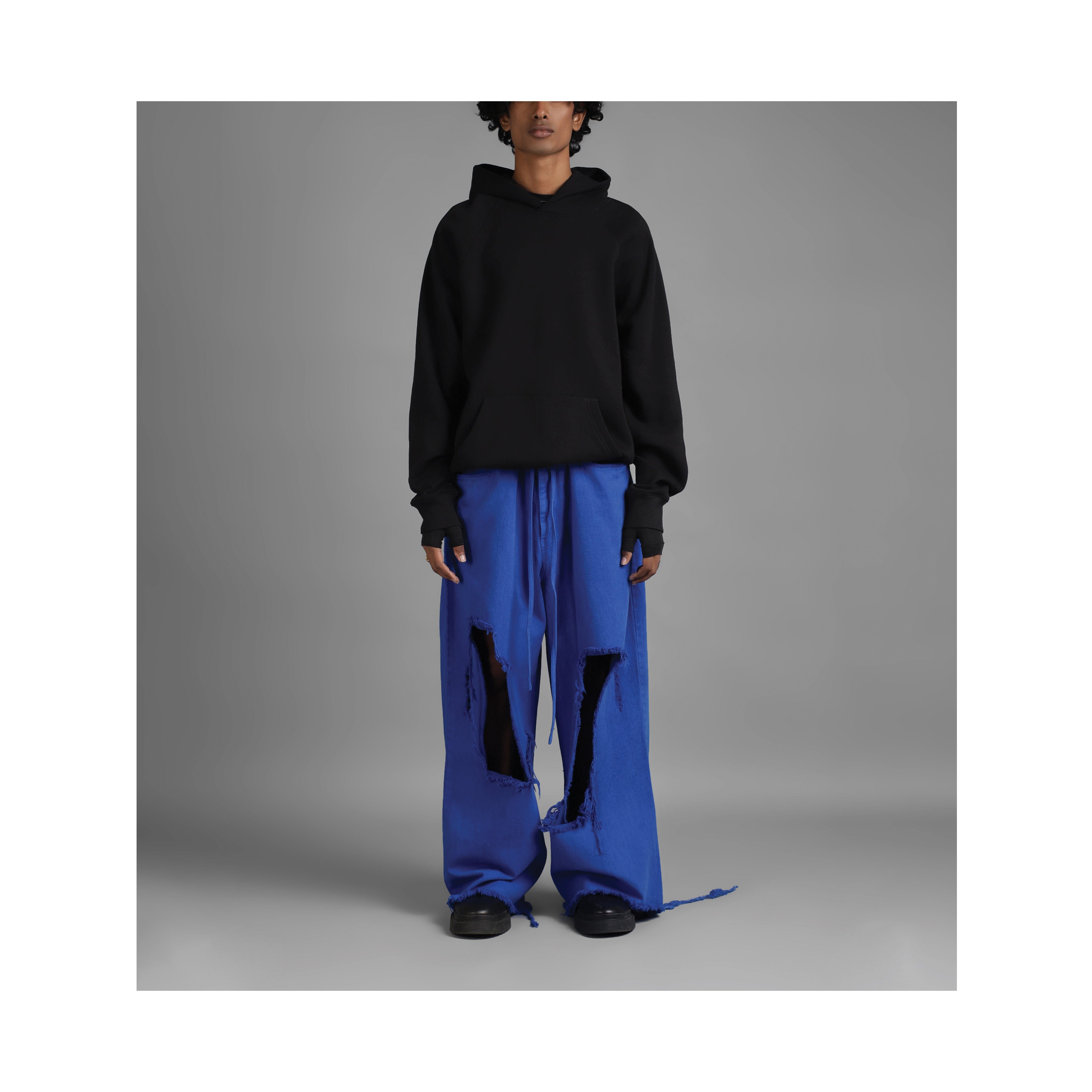Blue SuperHUEMN Keyhole Denim (Blue)