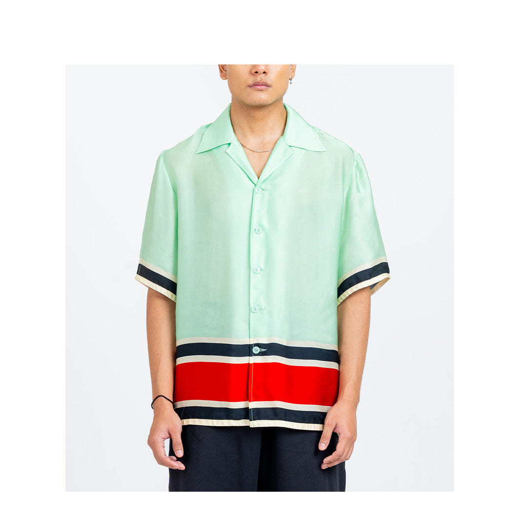 MINT The Racer Stripe Shirt (Mint)