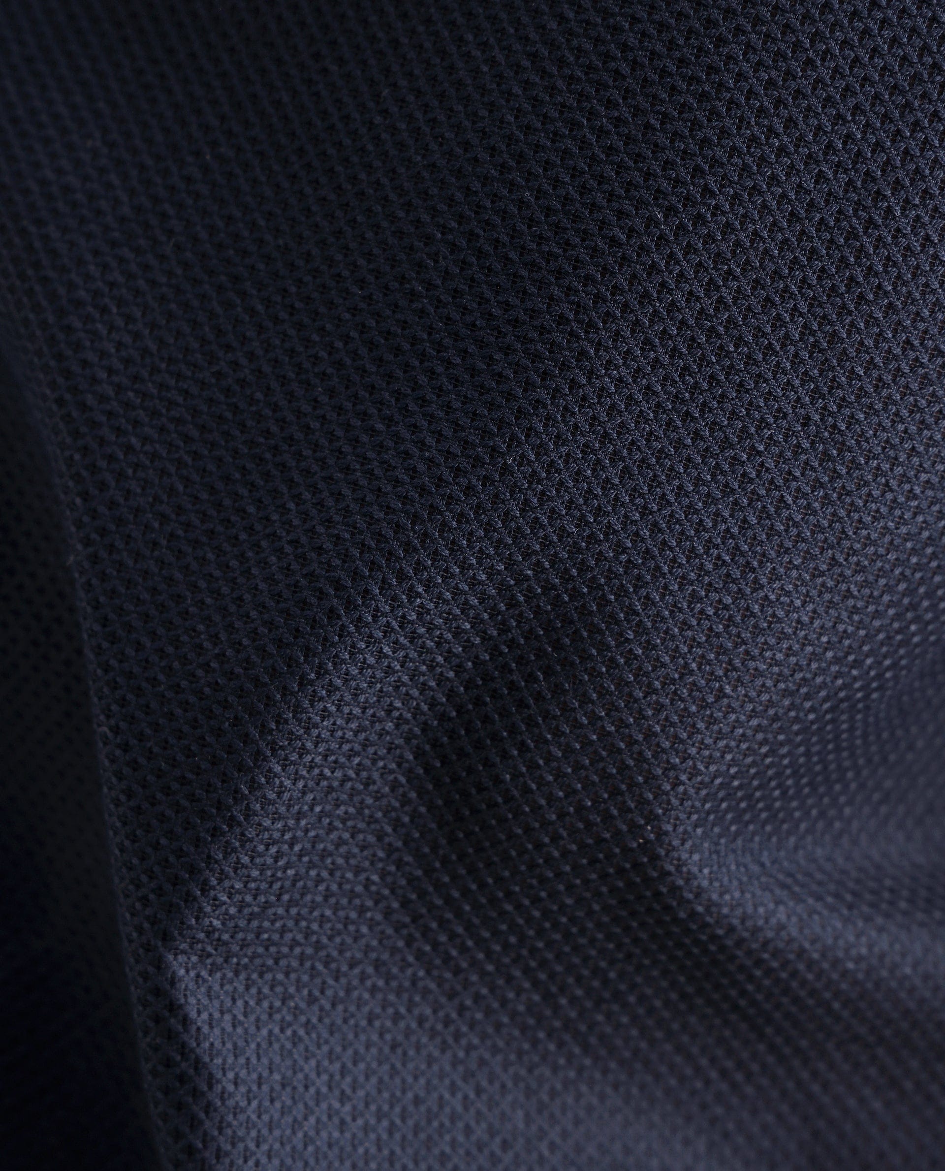 RARE Rabbit Men's Astron 25 Navy Cotton Blend Plain Regular Fit Full Sleeve Collared Shirt