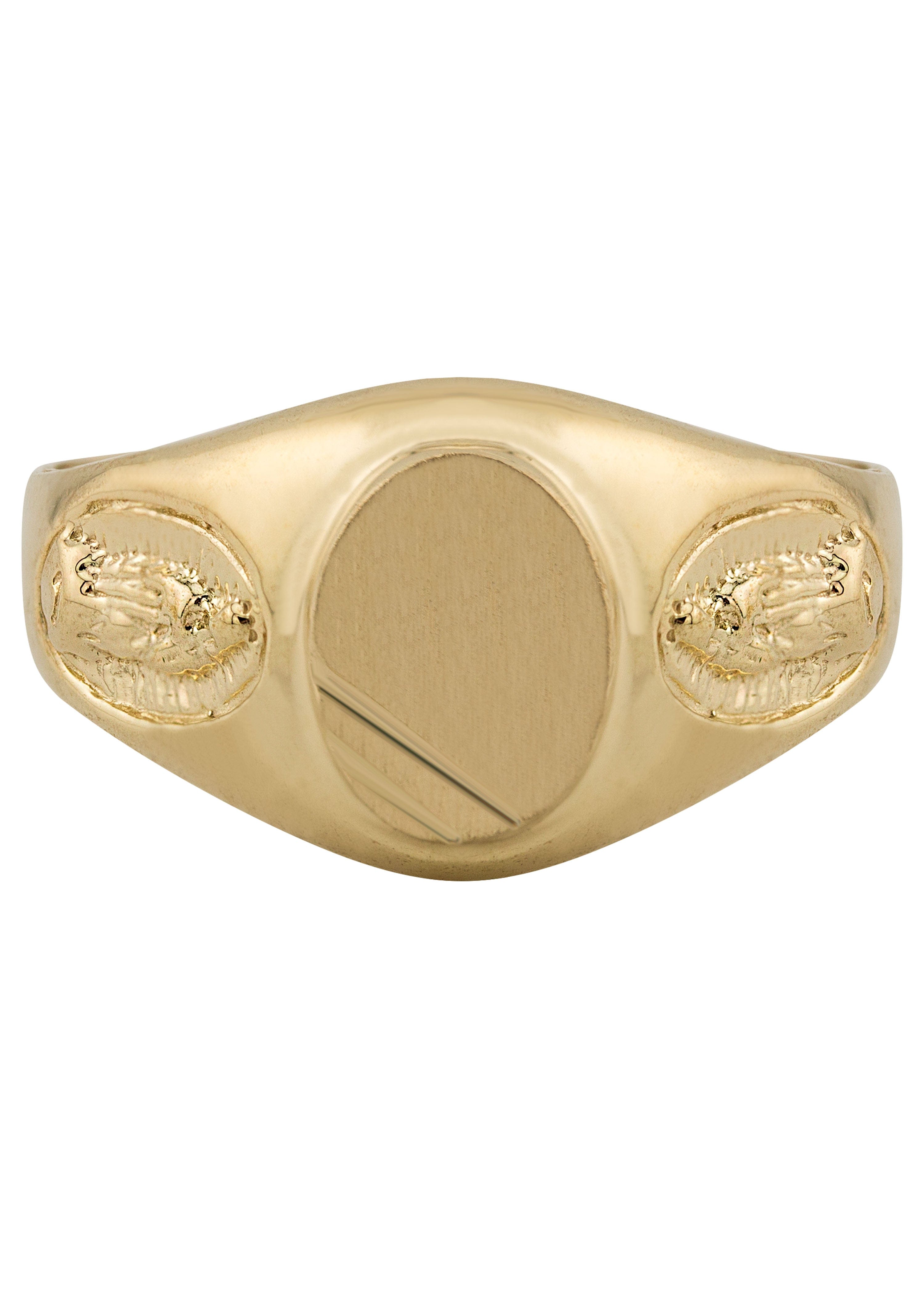 Manufacturer 1 Mens Virgin Mary Signet Ring - 10K Gold | 4 Grams