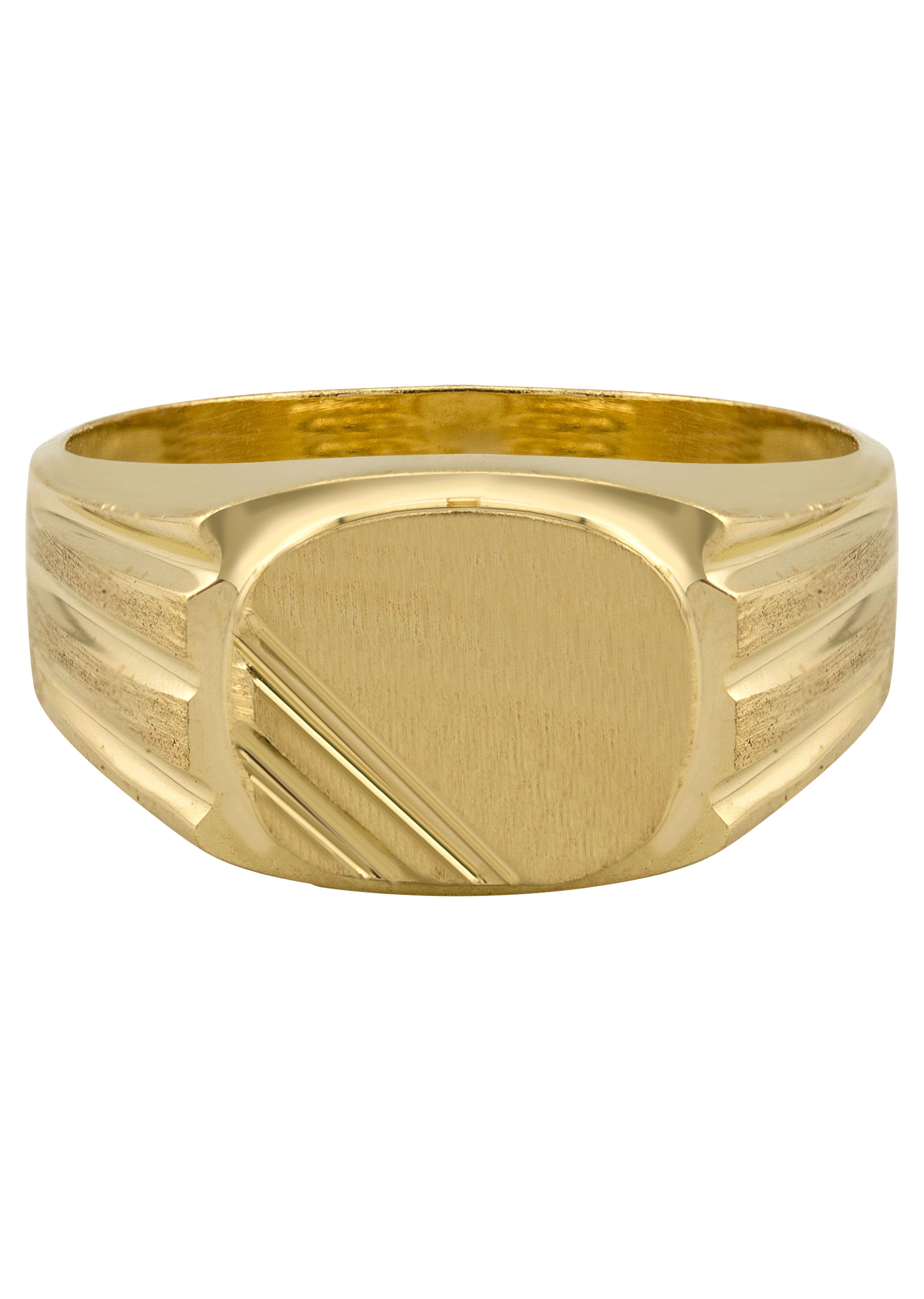 Manufacturer 47 Mens Signet Ring - 10K Gold | 4 Grams