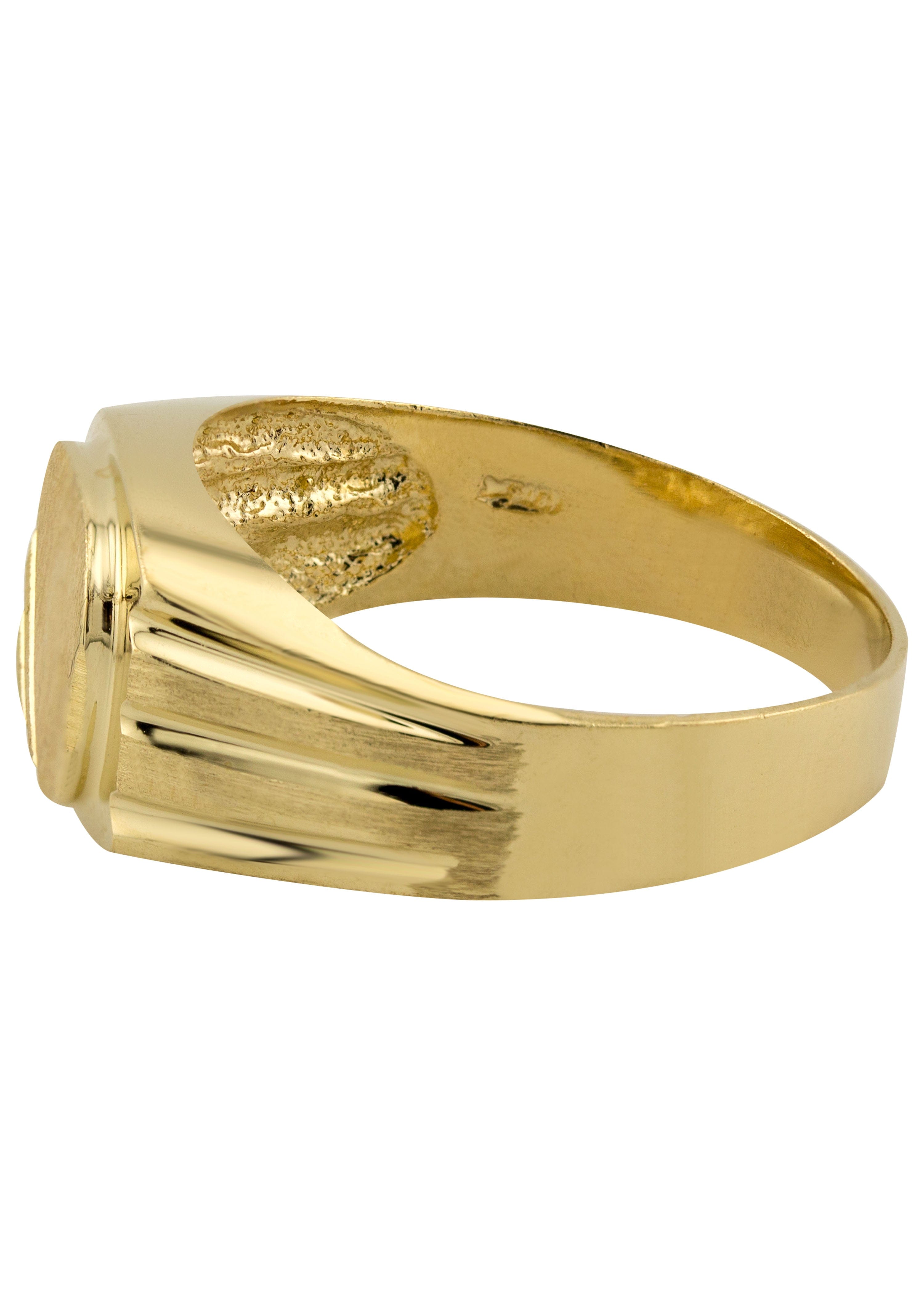 Manufacturer 47 Mens Signet Ring - 10K Gold | 4 Grams