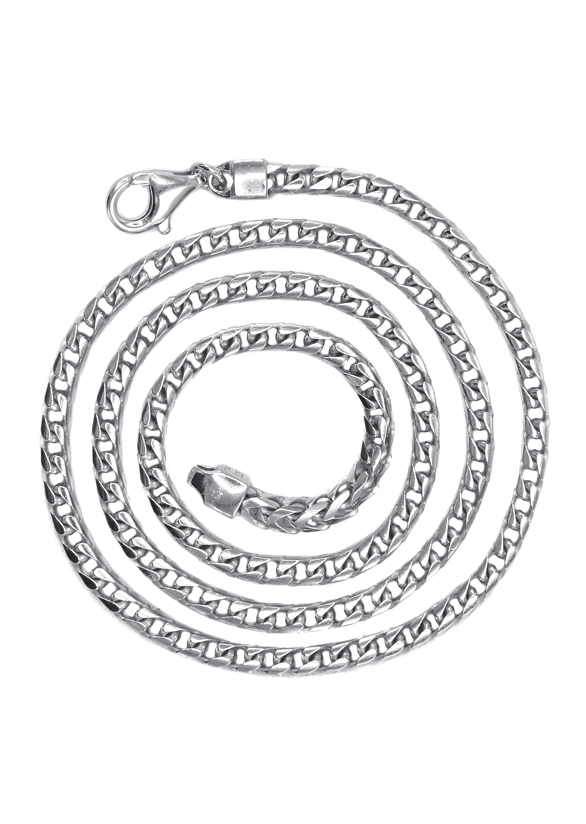 Manufacturer 43 Silver Chain - Mens White Chain / Franco Chain