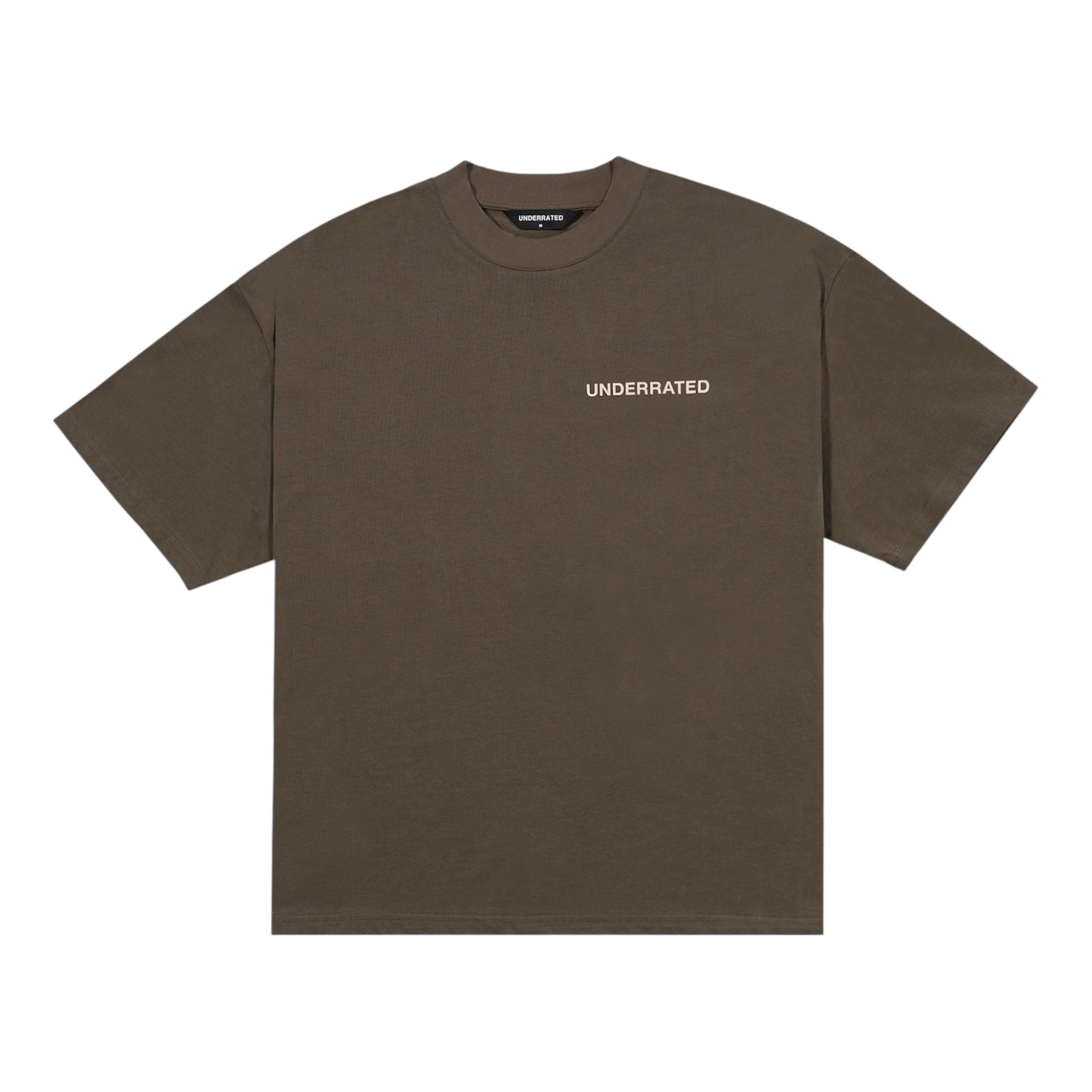 Classic UNDERRATED Classic Logo T - Shirt - Khaki