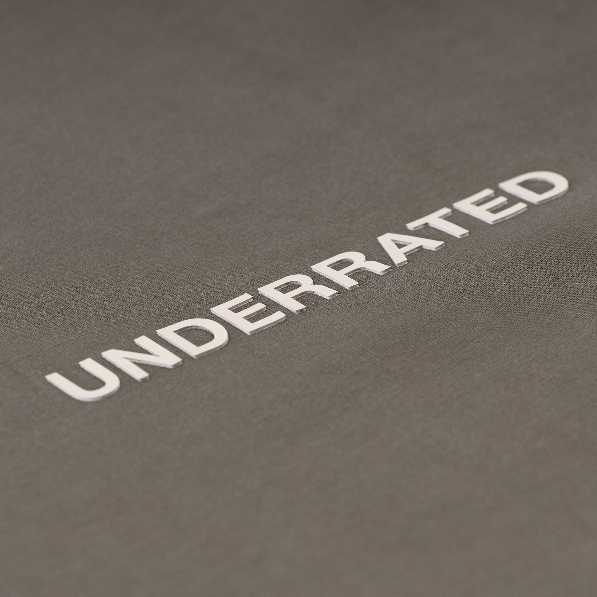 Classic UNDERRATED Classic Logo T - Shirt - Khaki