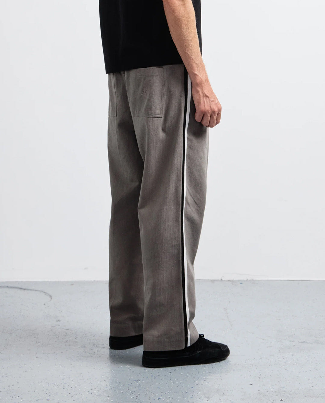 Passport - Leagues Club Stripe Pants - Grey