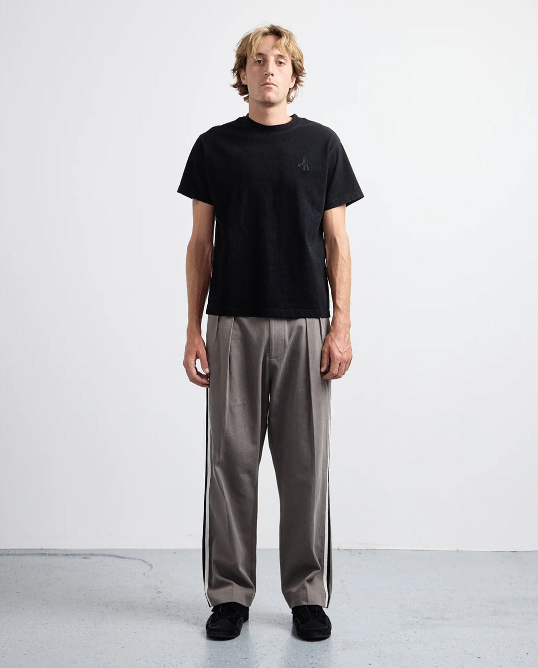 Passport - Leagues Club Stripe Pants - Grey
