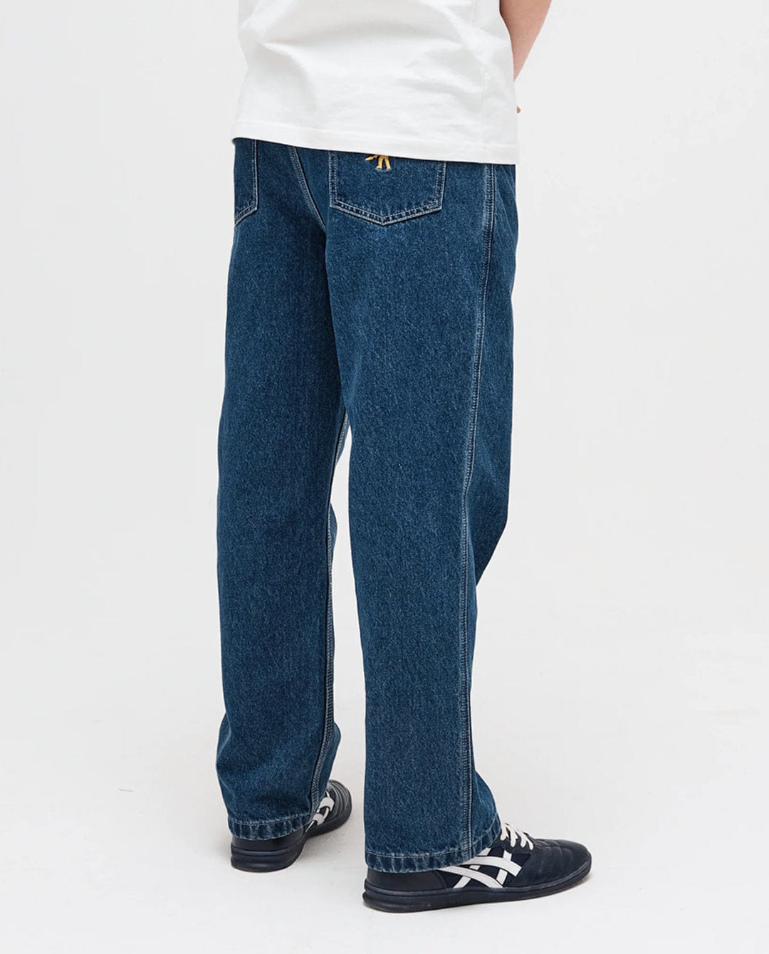 Passport - Workers Club Straight Leg Jean - Washed Dark Indigo