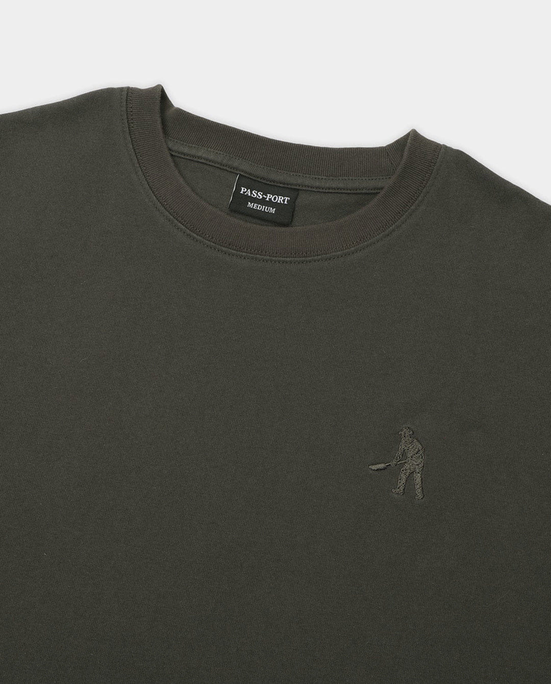 Passport - Workers T - Shirt - Dark Olive