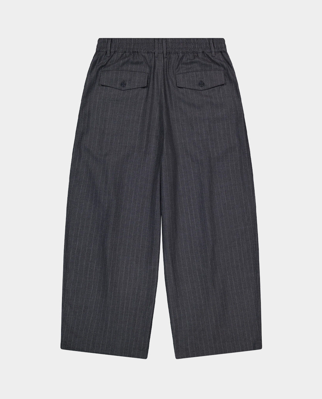 Checks Downtown - Hakama Pants - Charcoal Pinstripe