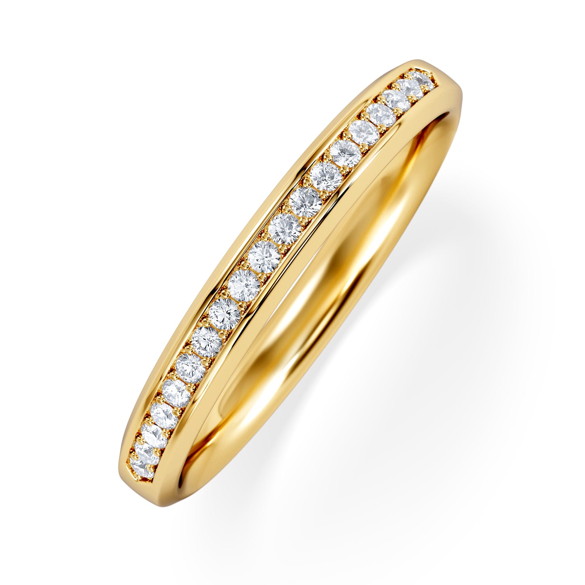 HERITAGE Lab Diamond Heritage Grain 0.15ct H/SI in 18K Gold Vermeil
