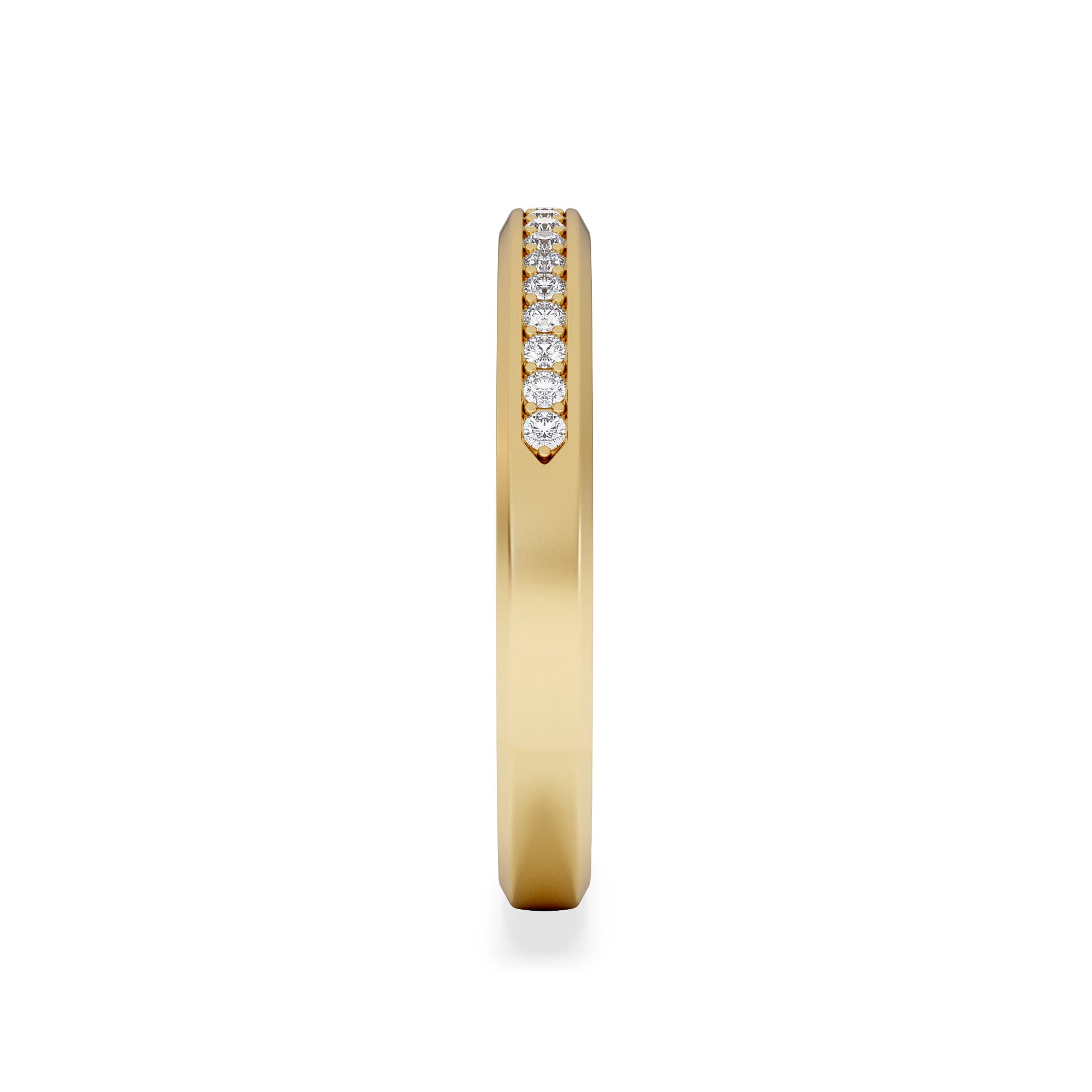 HERITAGE Lab Diamond Heritage Grain 0.15ct H/SI in 18K Gold Vermeil