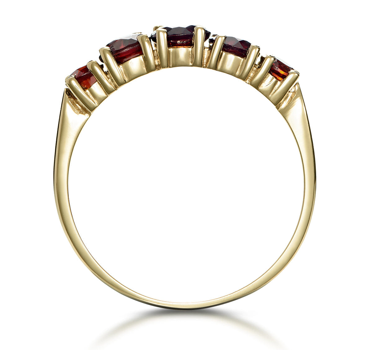 Yellow Garnet Ring 9K Yellow Gold Item A3790