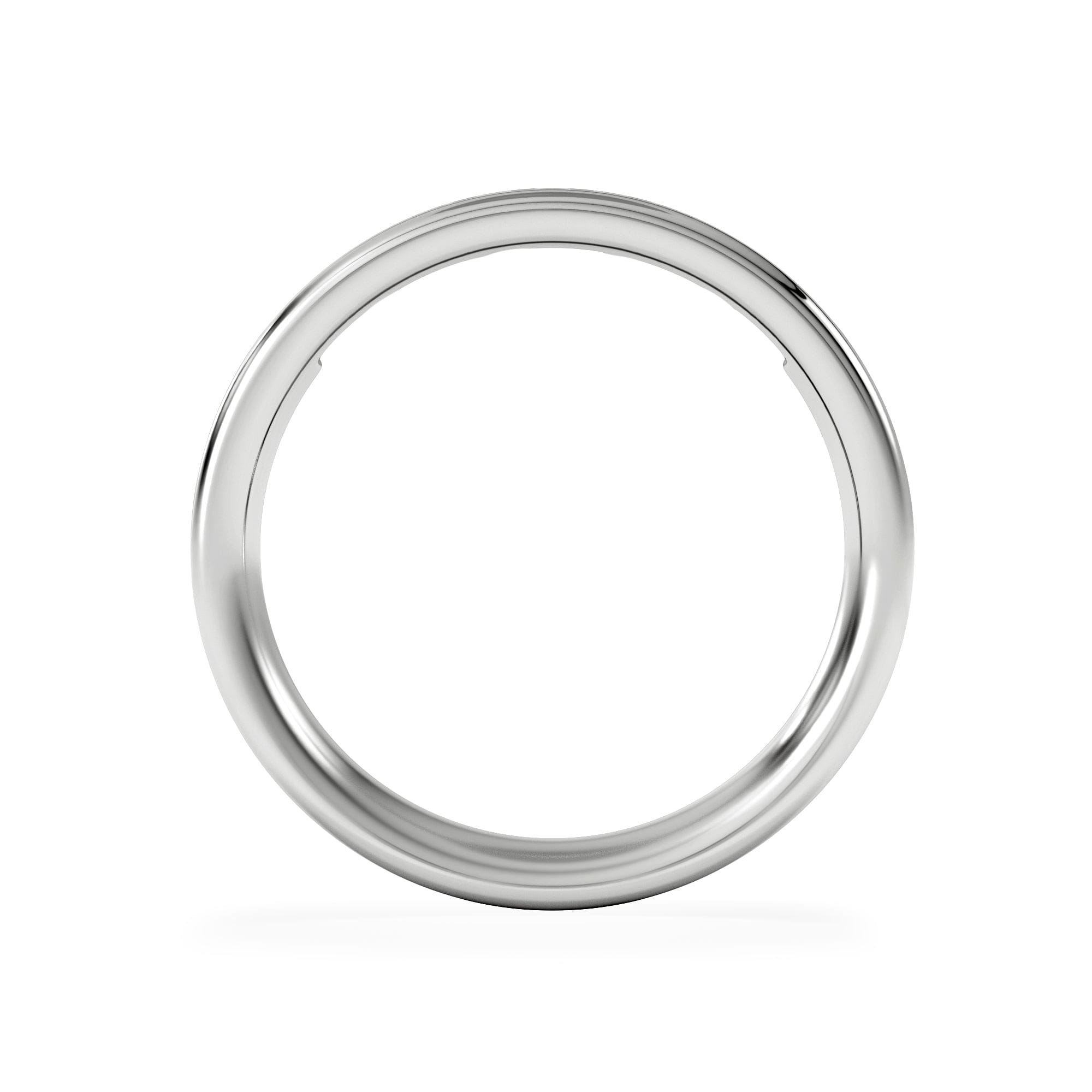 PRINCESS Eterna Lab Diamond Princess Cut Half Eternity Ring 0.30ct H/SI in 925 Silver