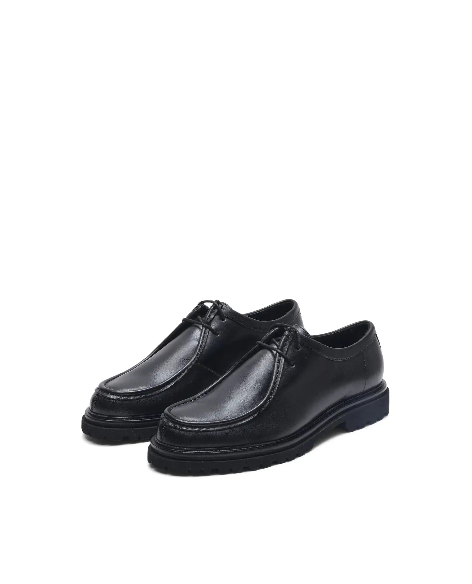 RAREZ Rare Rabbit Men Torhill Black Lace - Up Shoe