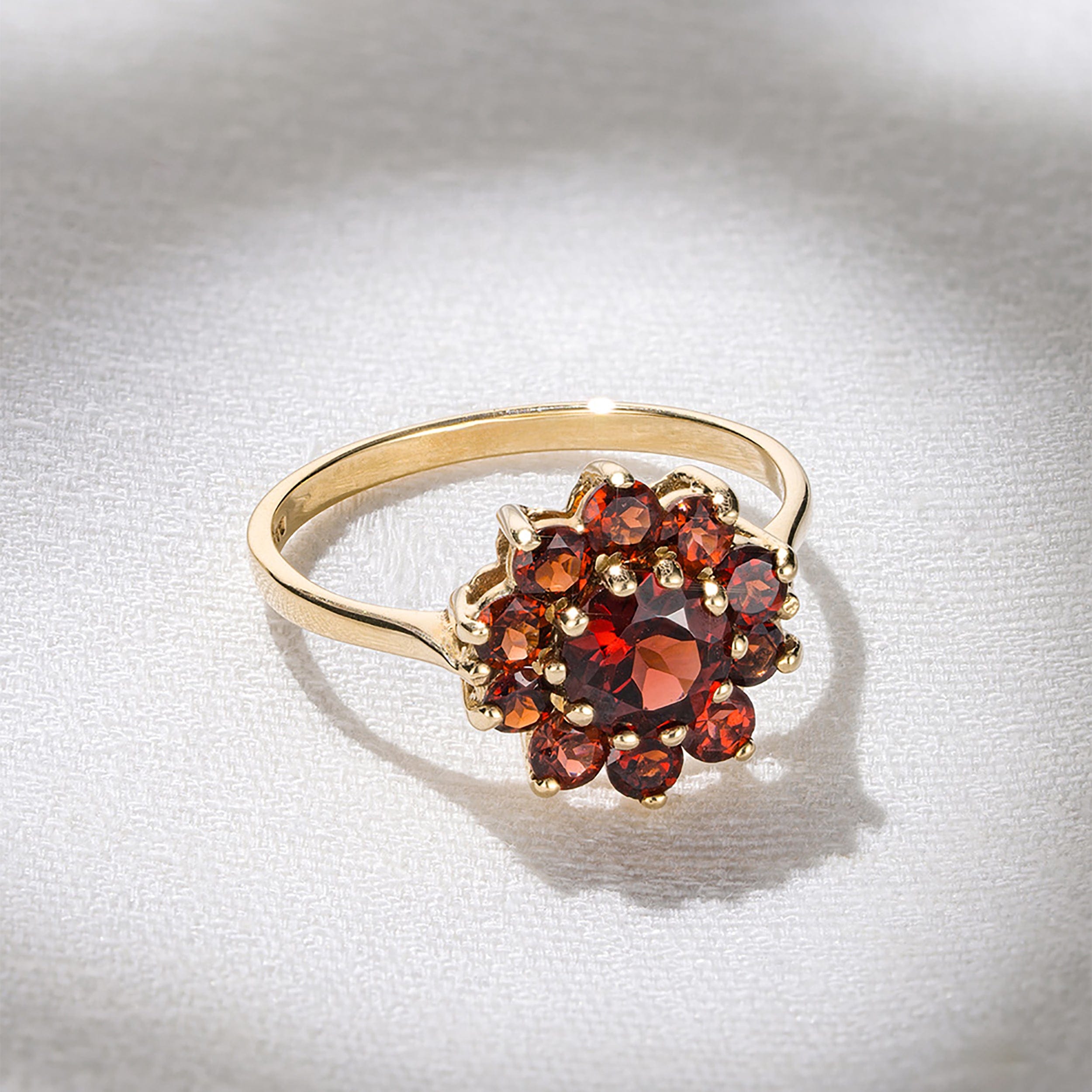 Yellow Garnet Ring 9K Yellow Gold