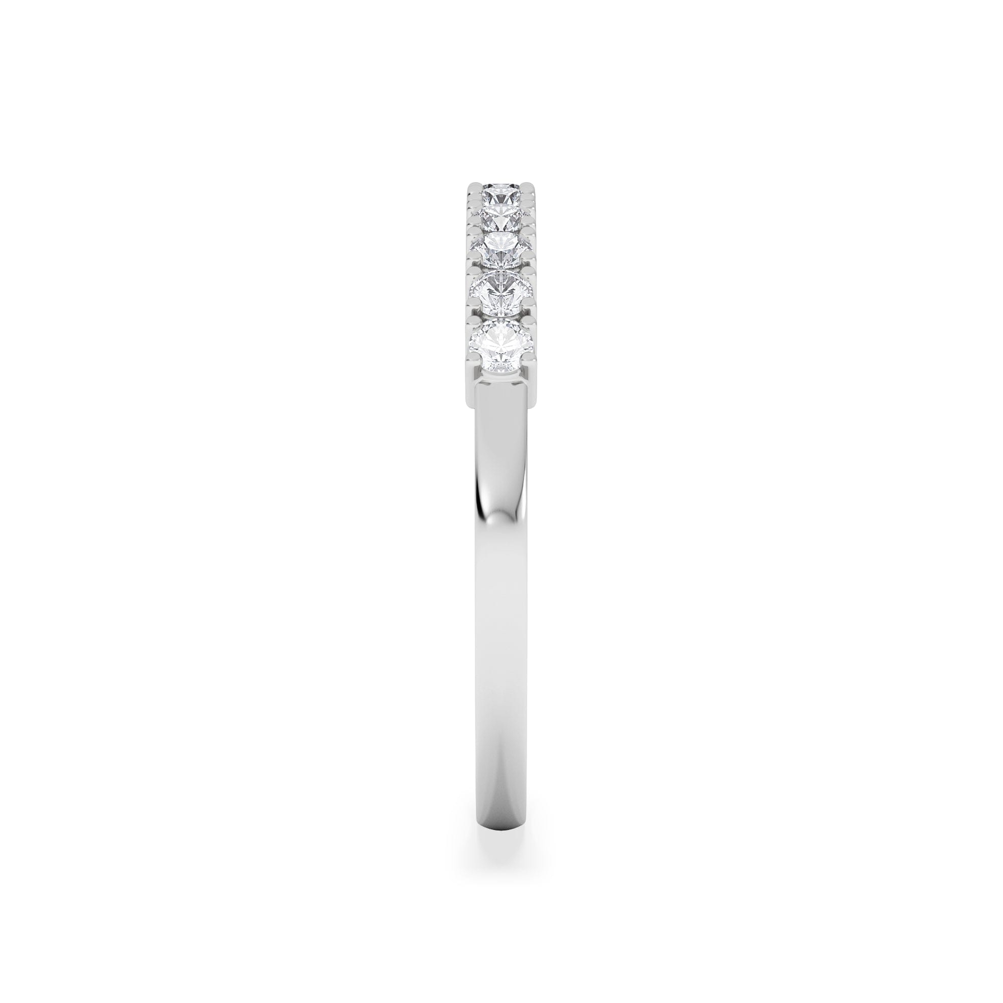 Diamond Half Eternity Ring 0.30CT Lab Diamond 9K White Gold