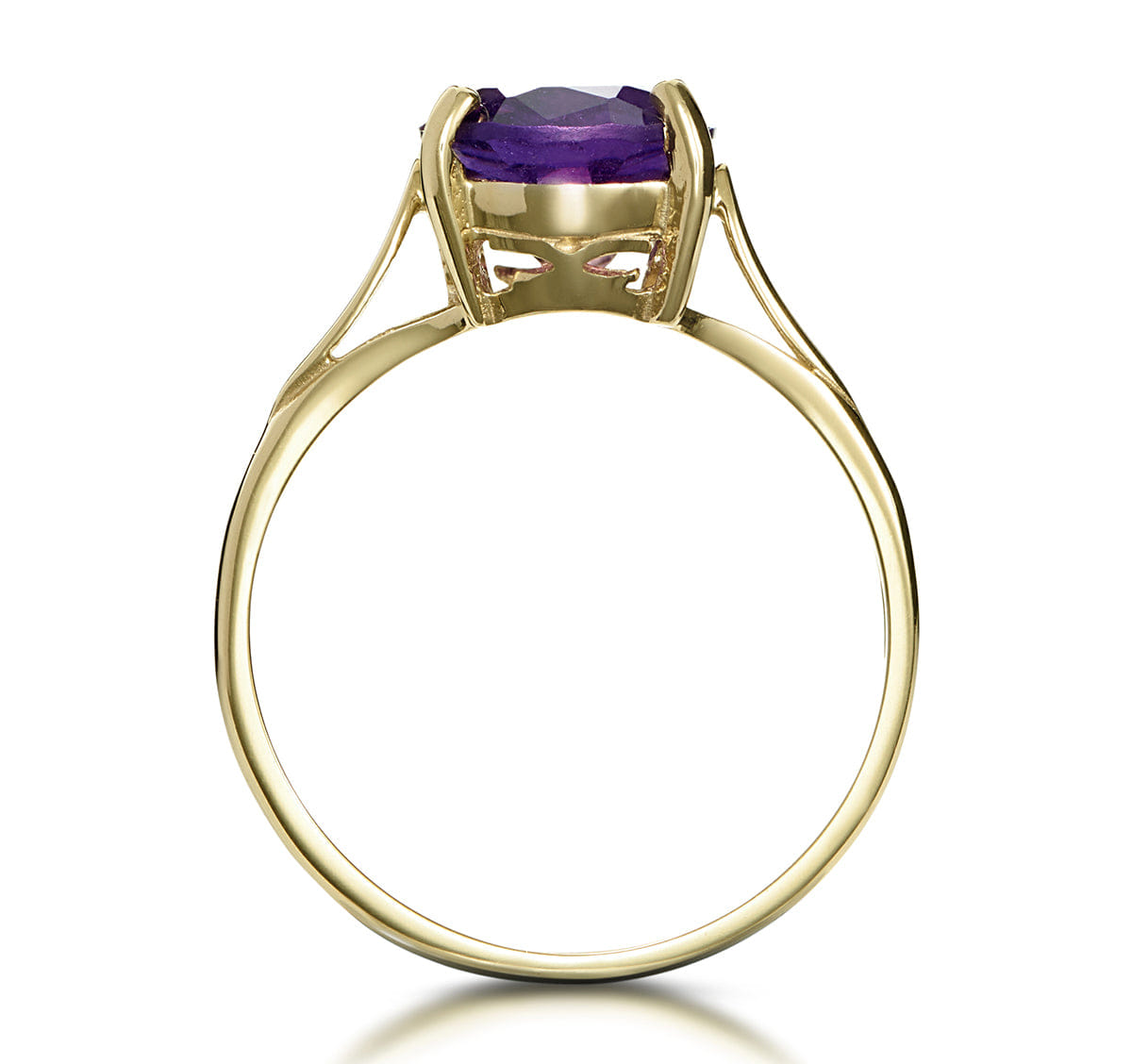RING Amethyst 2.25ct 9K Gold Ring