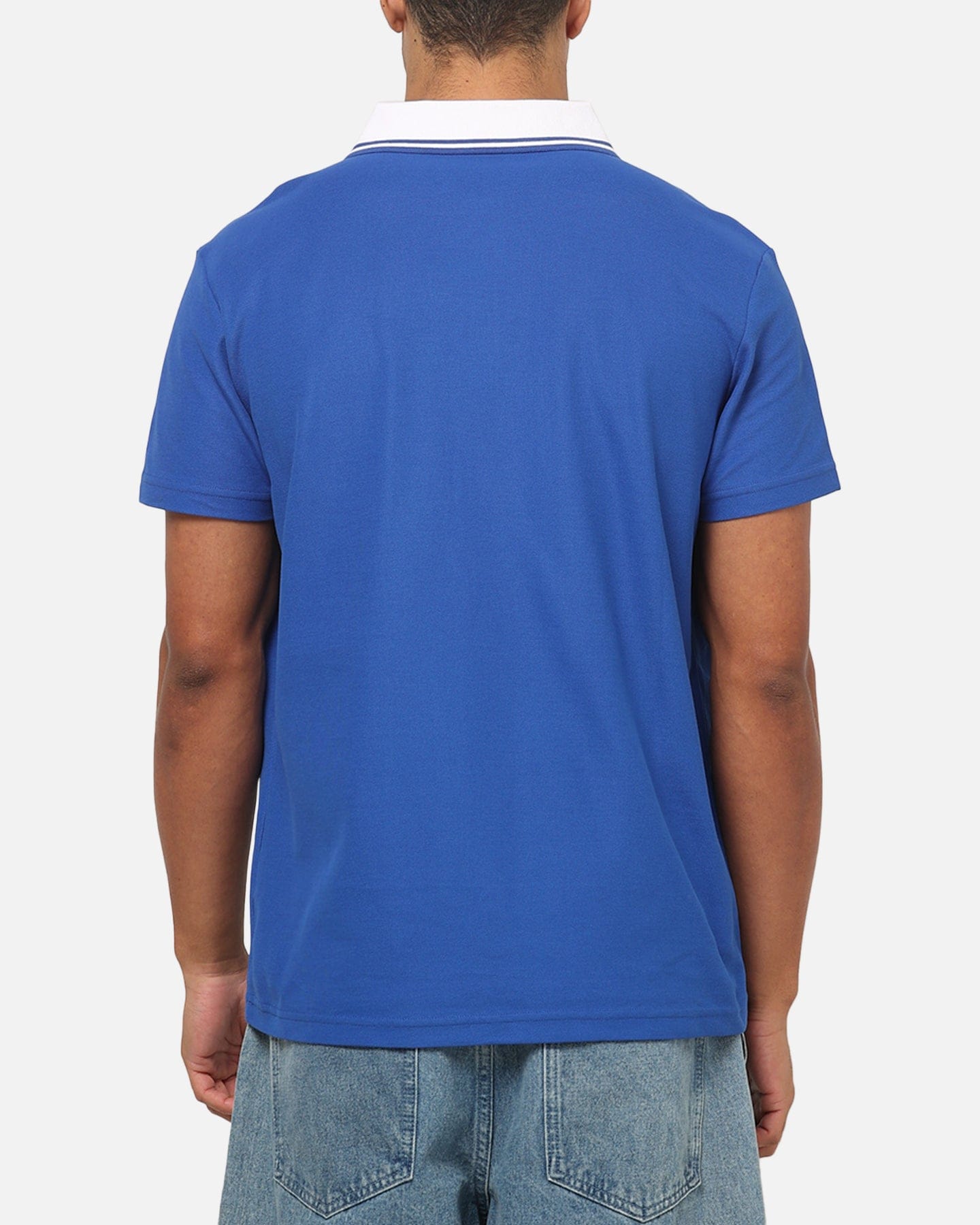 Bleacher Athletic Canterbury - Bankstown Bulldogs NRL Adult Golf Polo T - Shirt Blue
