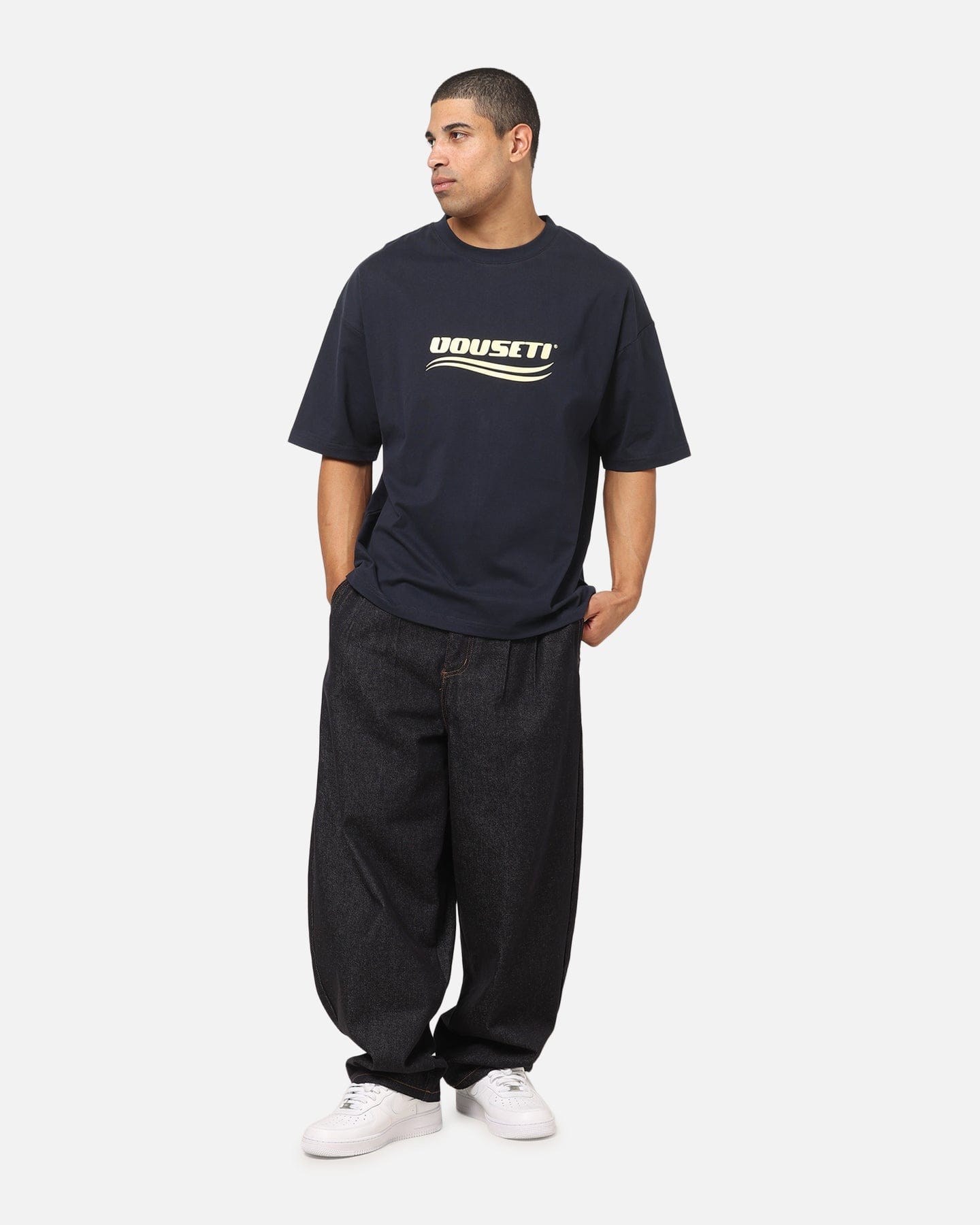 Vouseti Golf Wave T - Shirt Navy