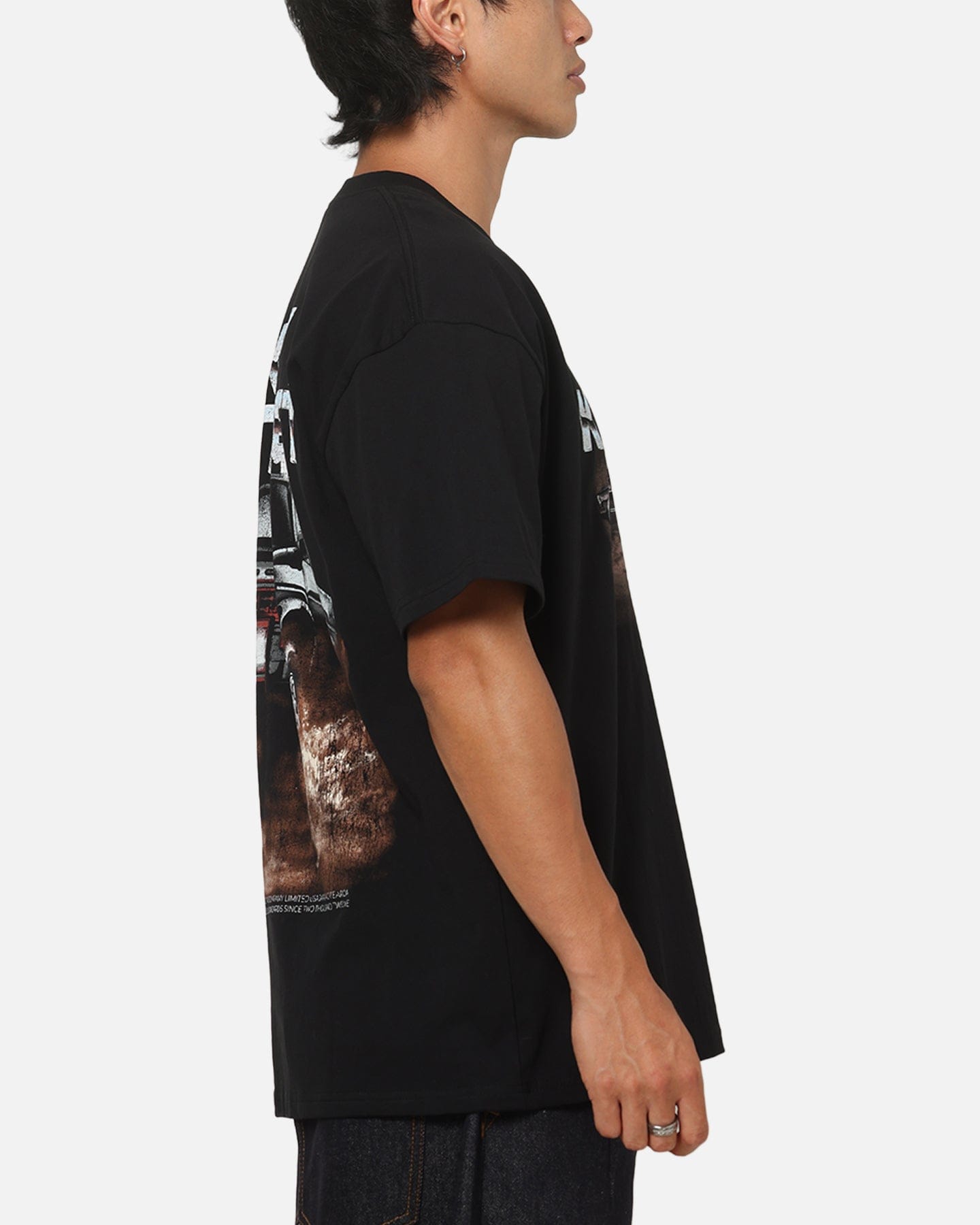 KEY Street Off Road Heavy T - Shirt Black