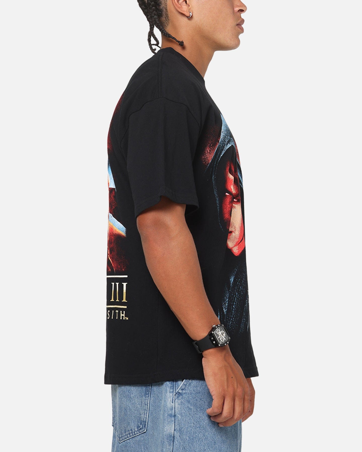 73studio Star Wars 2005 Rise Of Vader T - Shirt Black