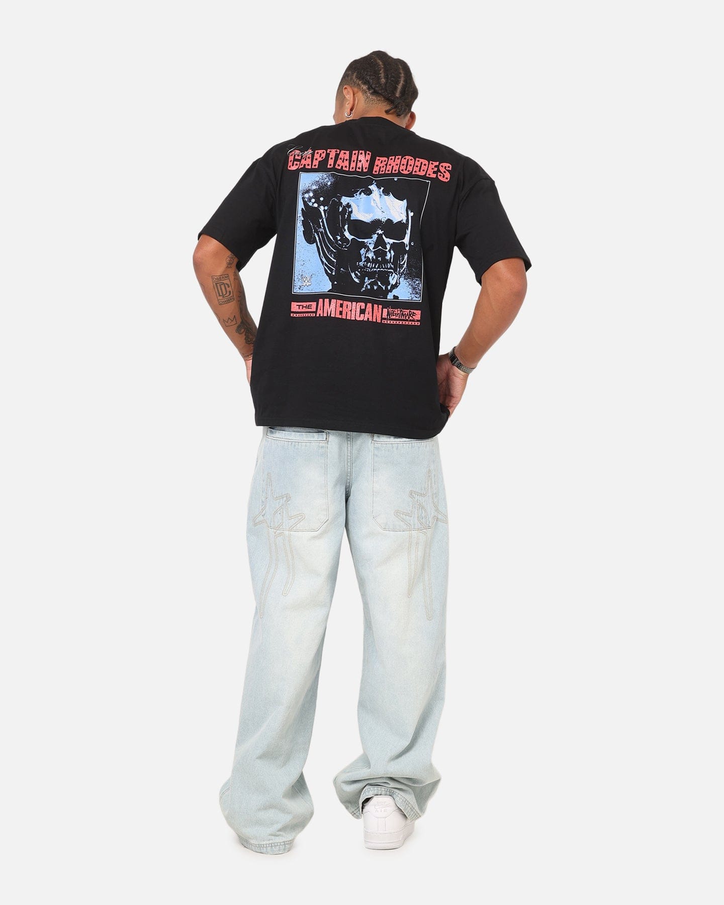 73studio x WWE Cody Rhodes Vintage T - Shirt Black