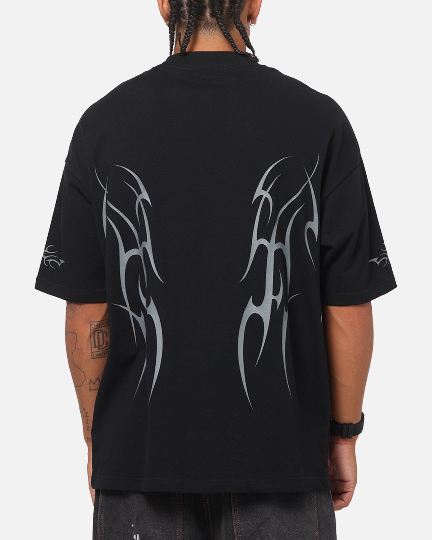 Saint Morta Consortium Boxy T - Shirt Black