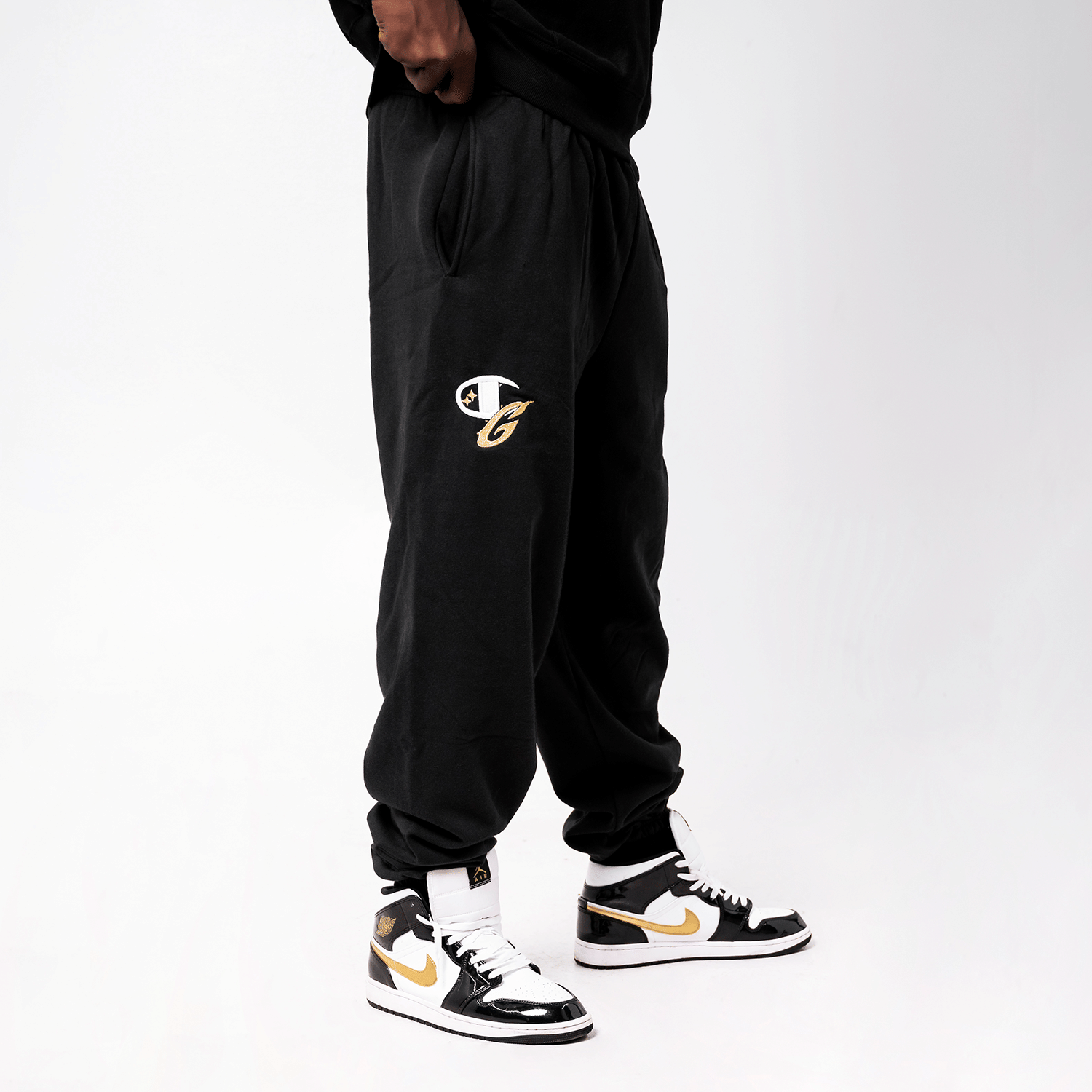 GLD PROMO GLD x Champion Powerblend® Fleece Joggers