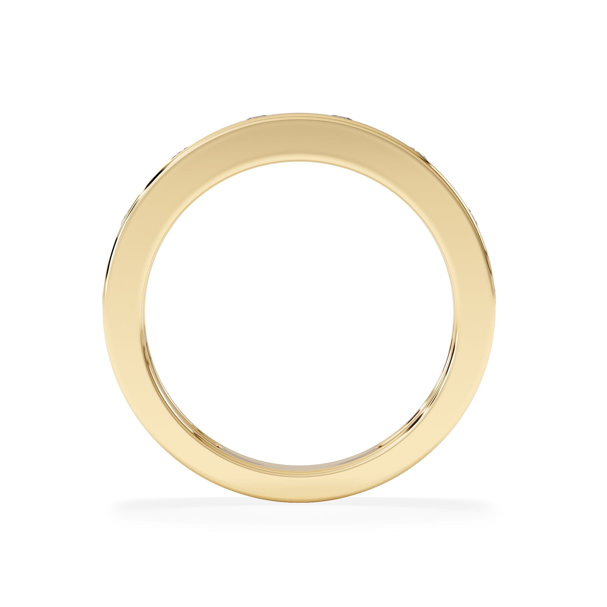 Diamond Élan 0.09ct Lab Diamond Ring in 18K Gold Vermeil