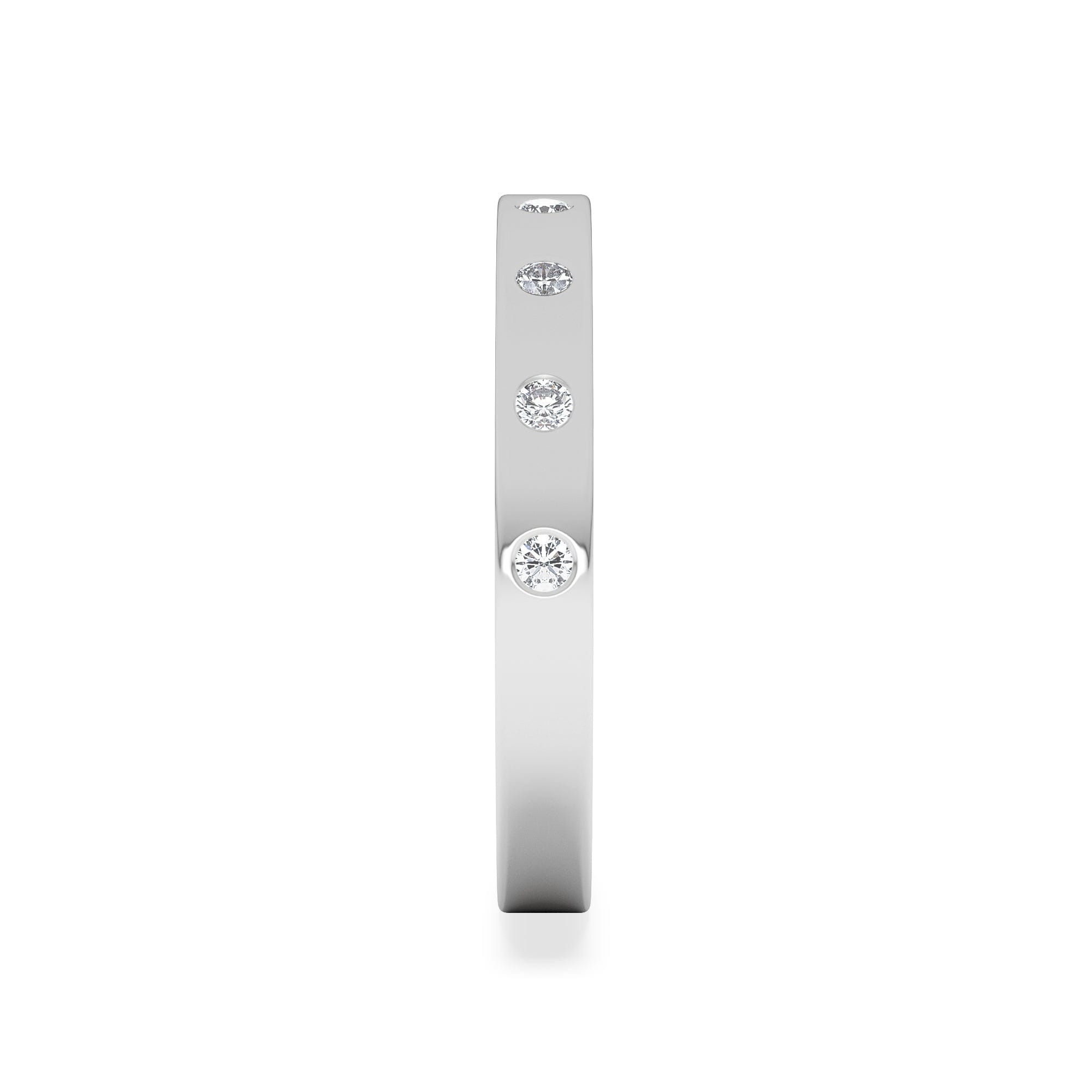 Diamond Élan 0.09ct Lab Diamond Ring in Sterling Silver