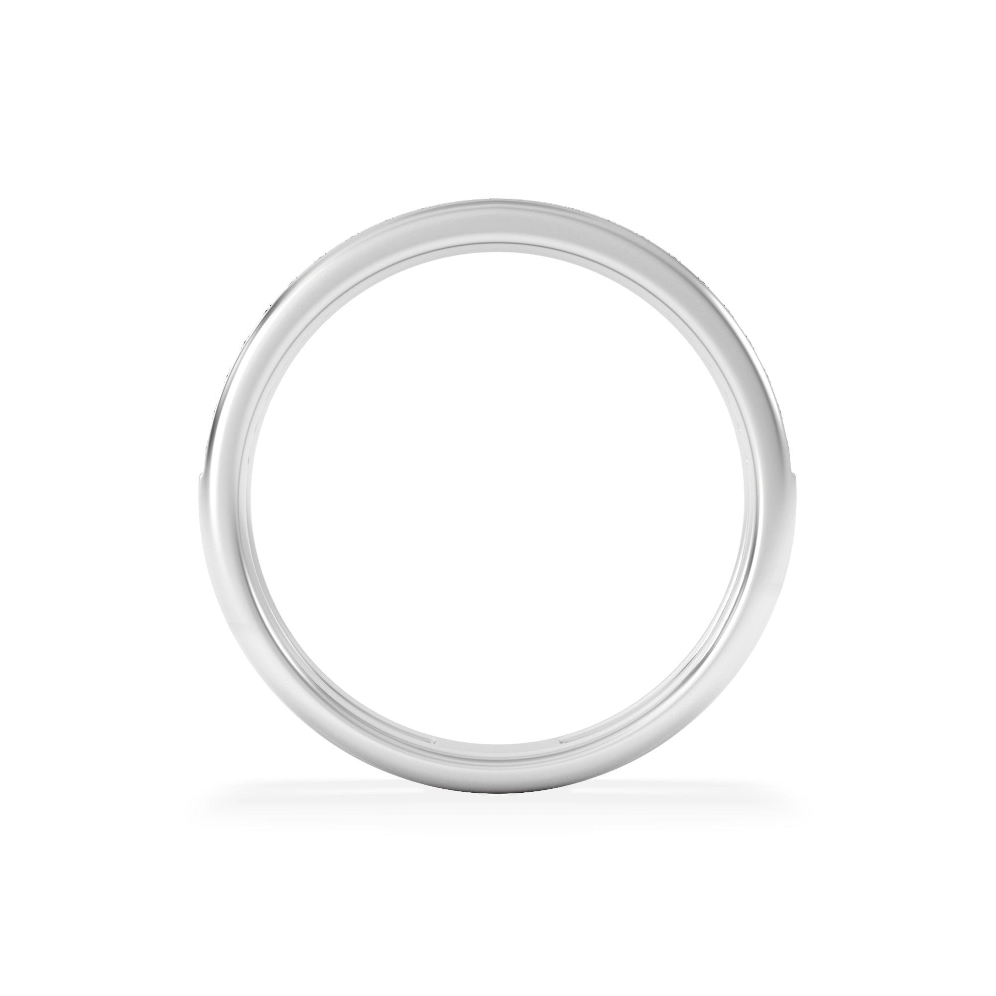 Diamond Duo Curve 0.10ct Lab Diamond Stacking Ring in Sterling Silver