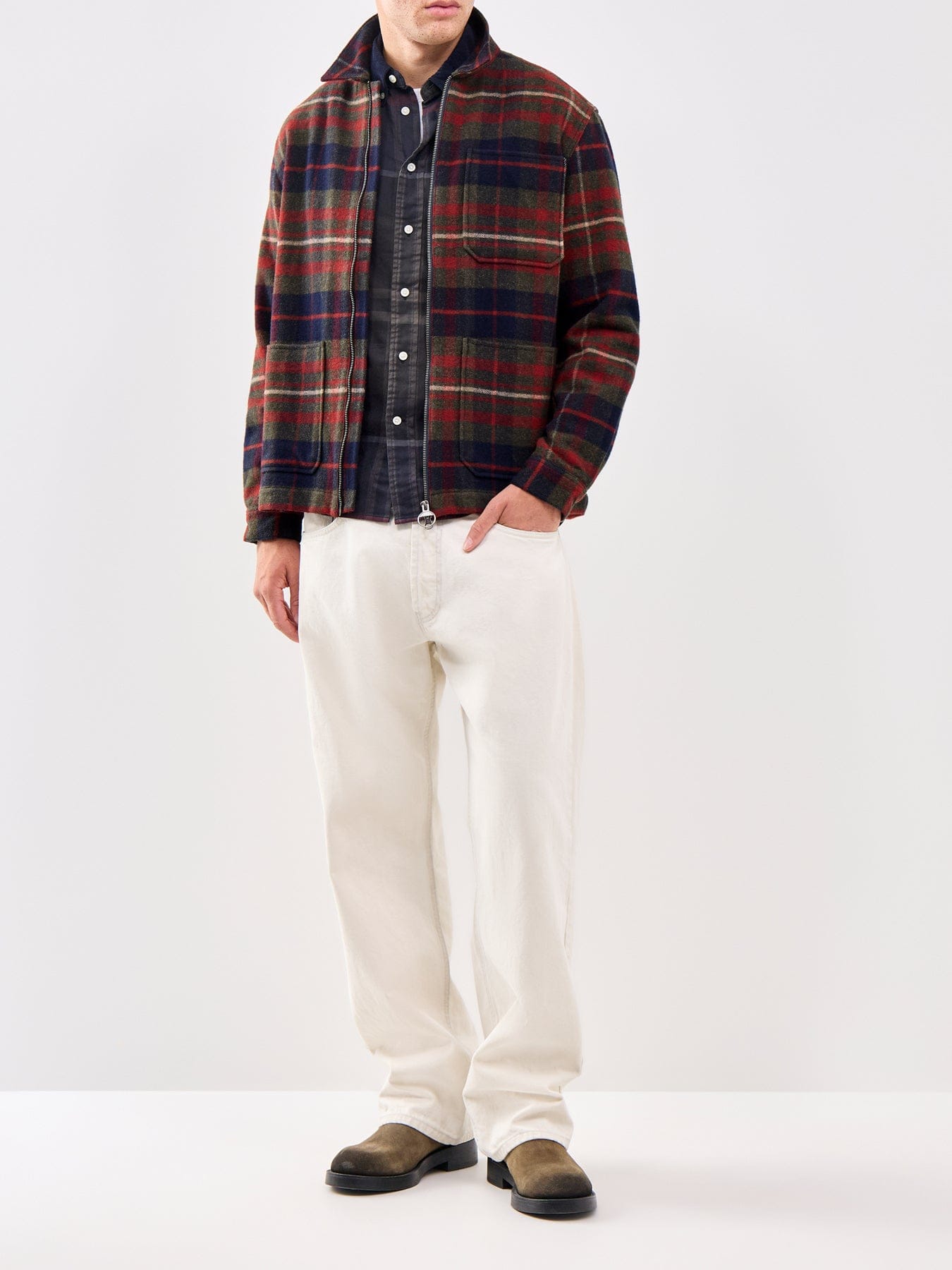 Barbour Lifestyle Authentic Dunoon Tartan Long Sleeve Shirt