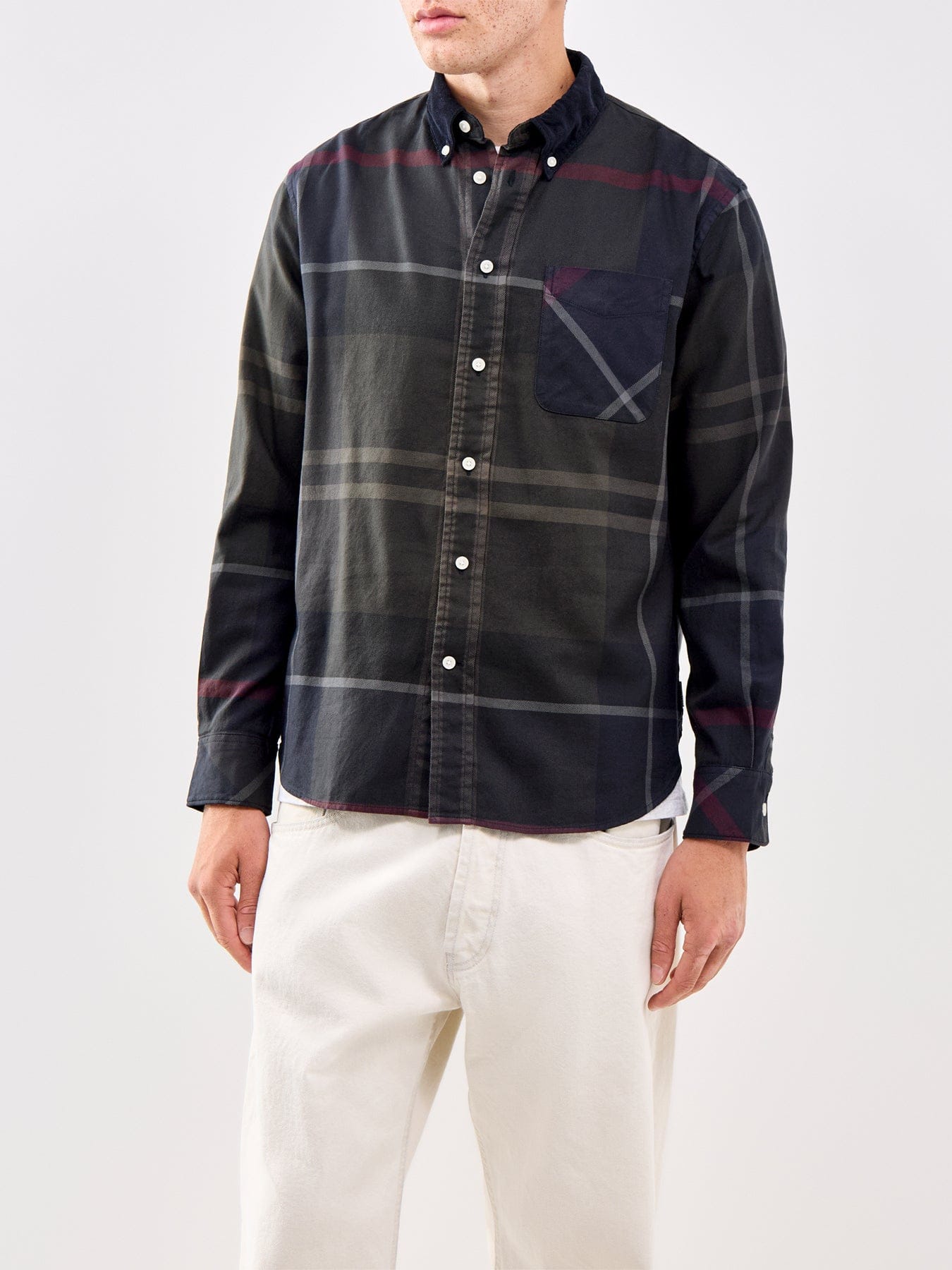 Barbour Lifestyle Authentic Dunoon Tartan Long Sleeve Shirt