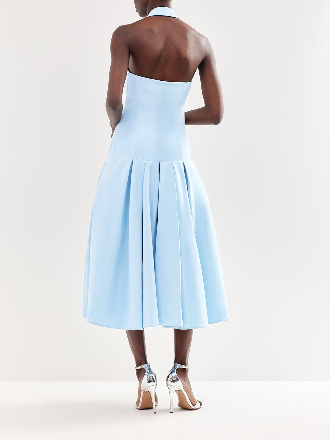 Club L London Elise Midi Dress Blue