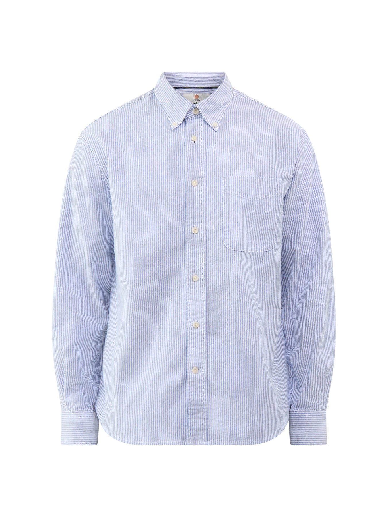 Barbour Lifestyle Authentic Striped Oxford Long Sleeve Shirt Blue