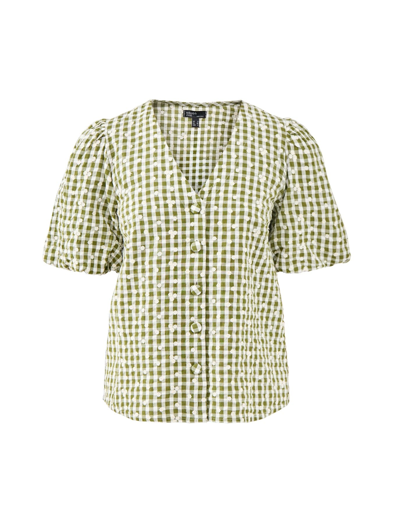 Nobody's Child Brooke Blouse Green