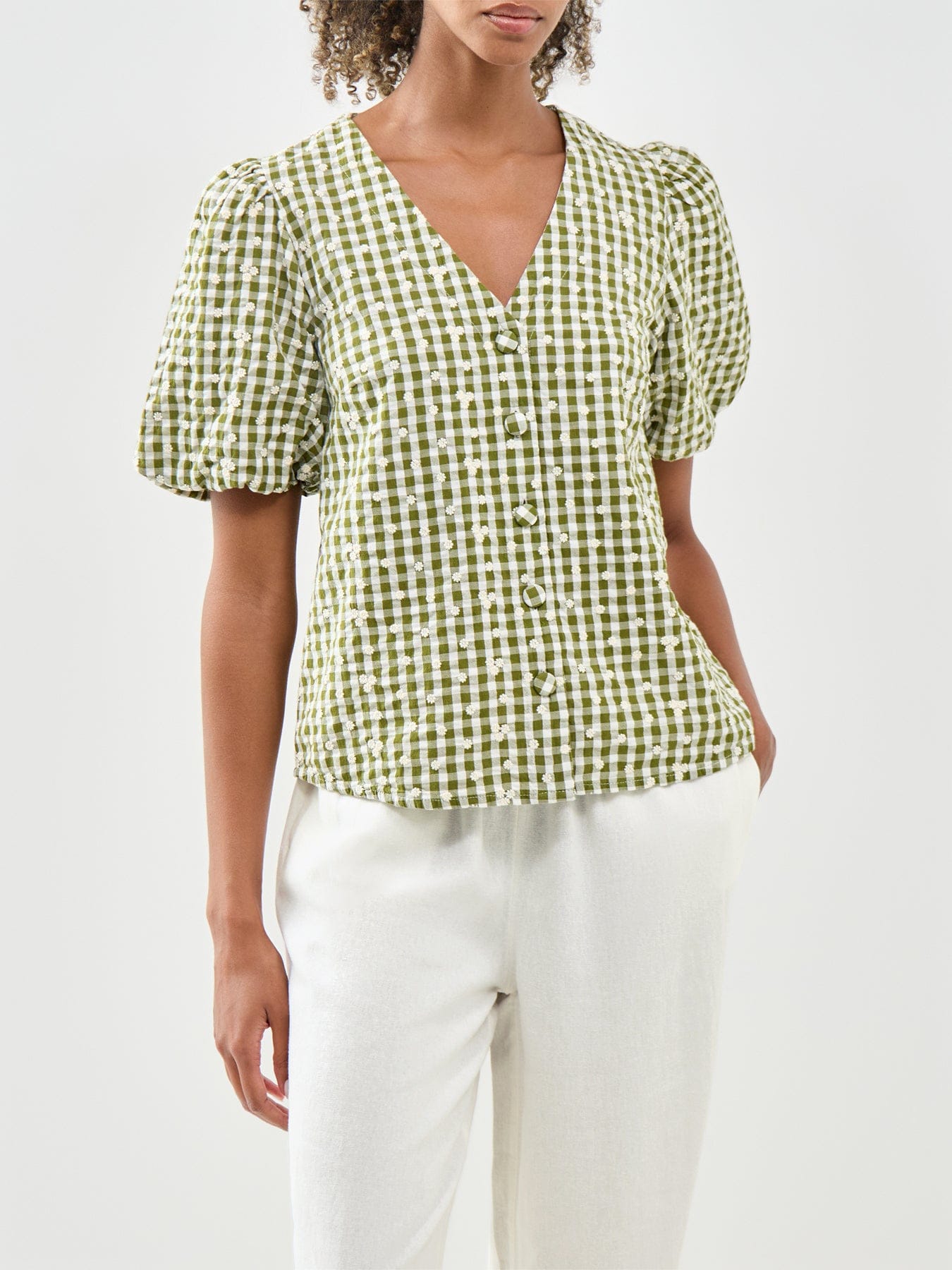 Nobody's Child Brooke Blouse Green