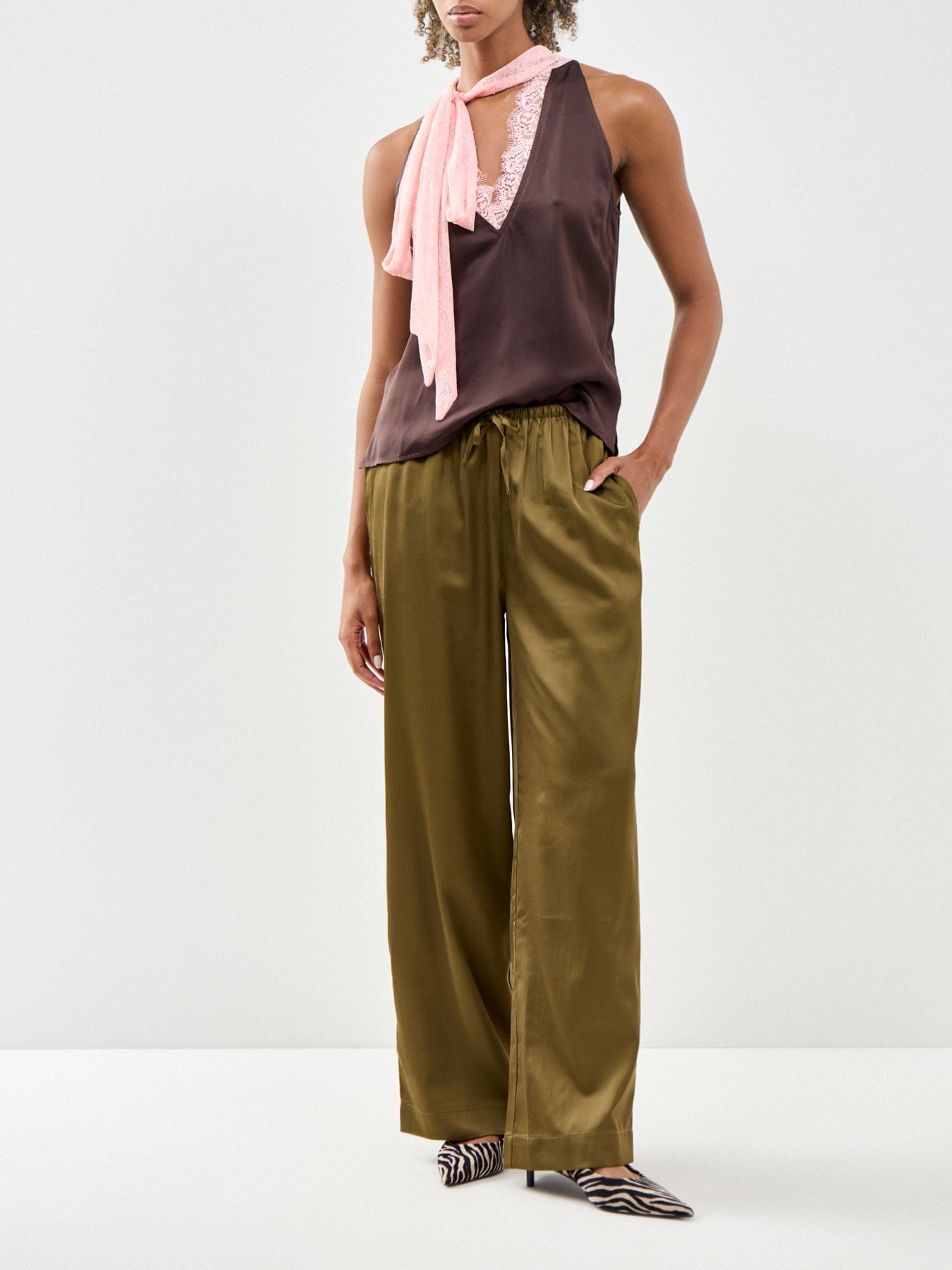 Nobody's Child Lyra Trousers Green