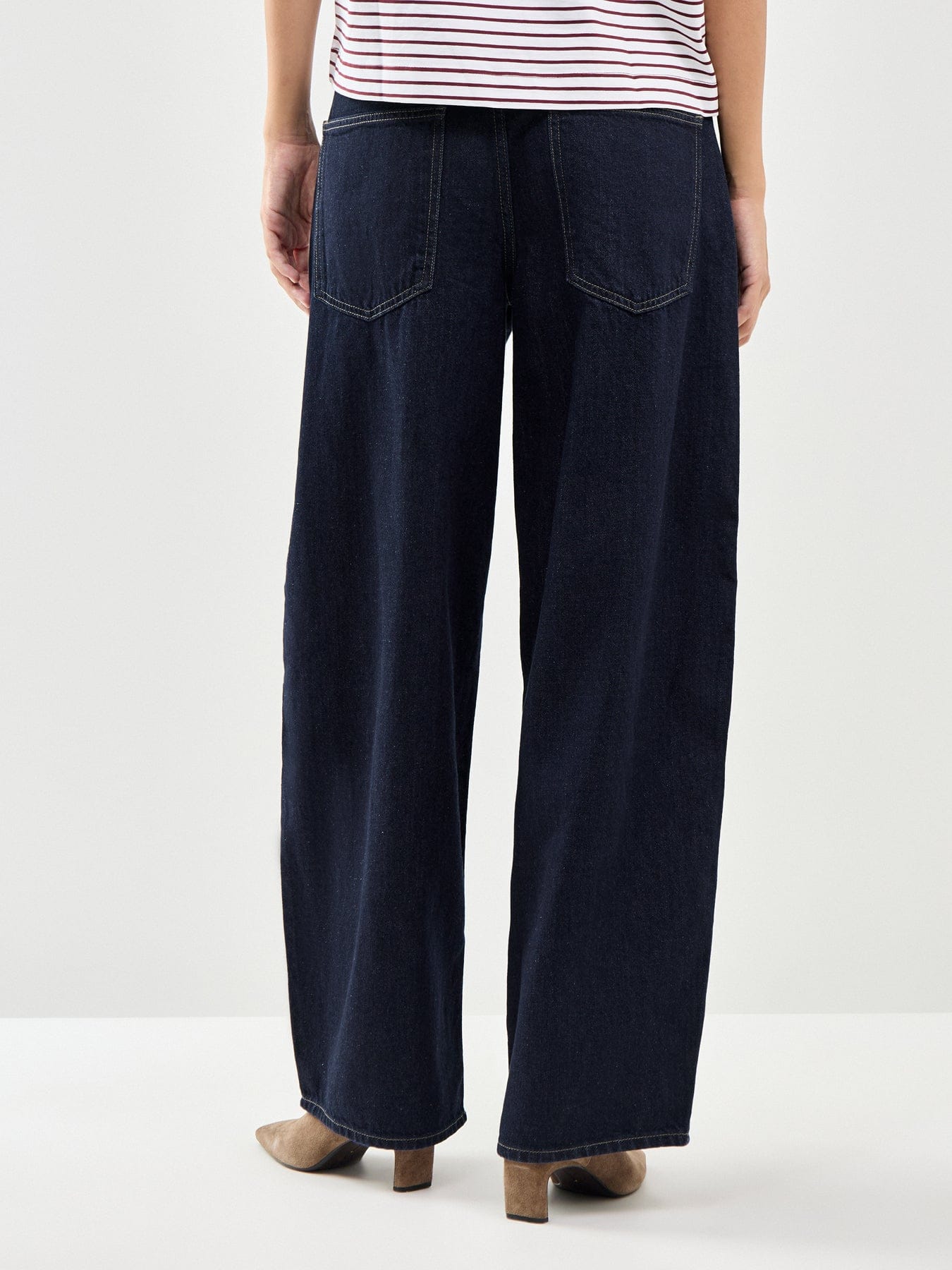 ONLY Taylor Barrel Leg Jeans Blue