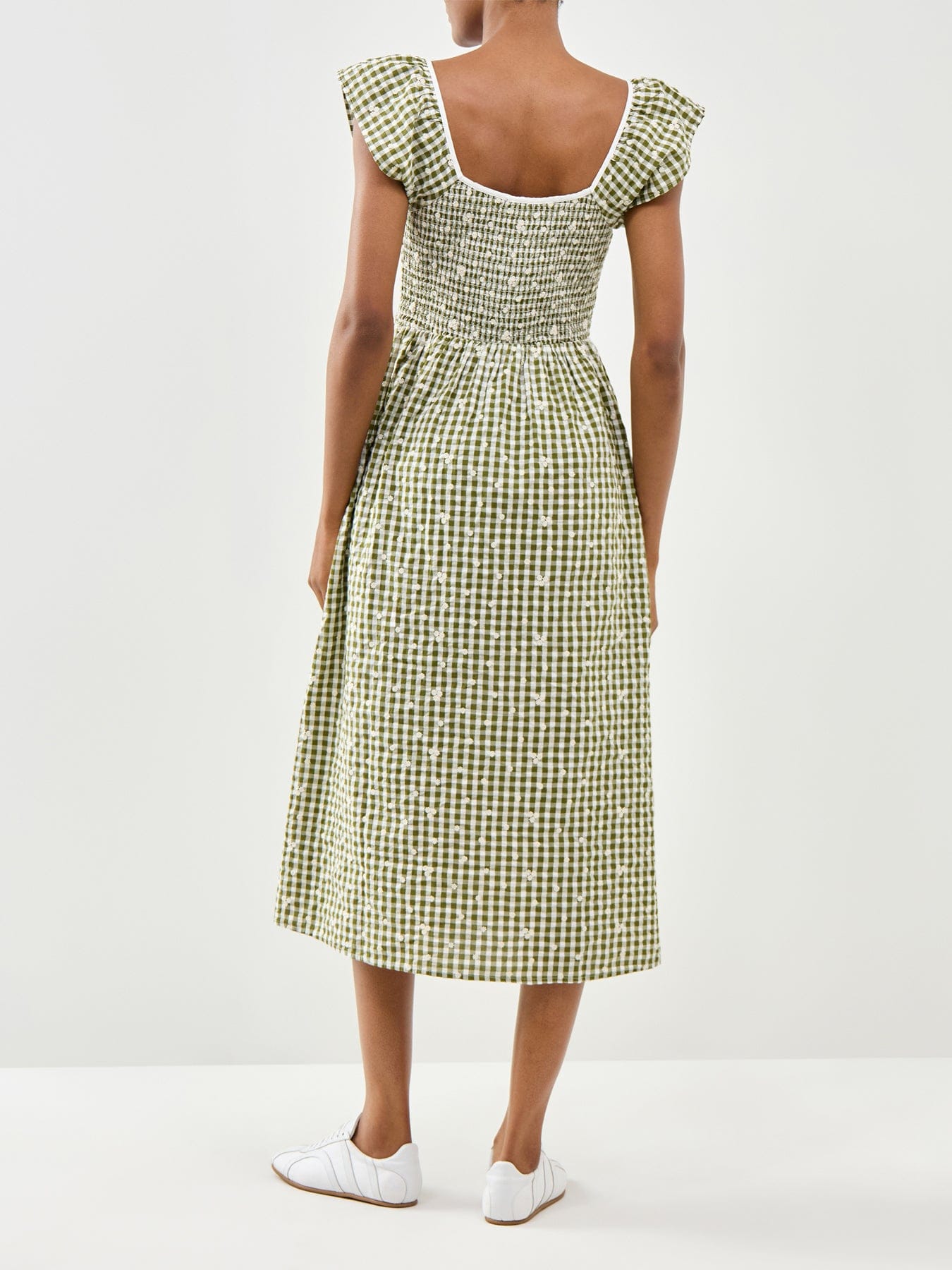 Nobody's Child Mindy Midi Dress Green