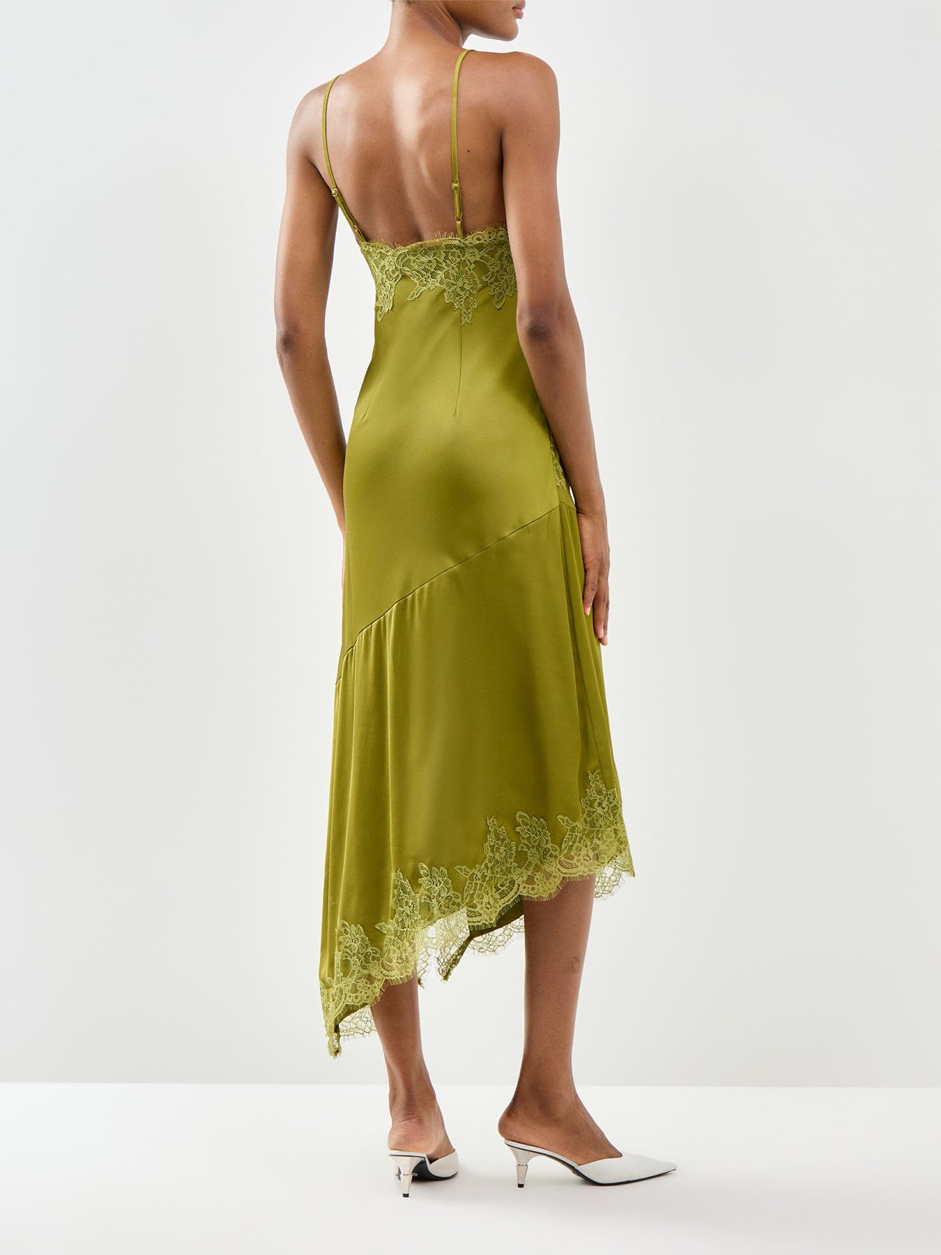 Nobody's Child Zaria Midaxi Slip Dress Green