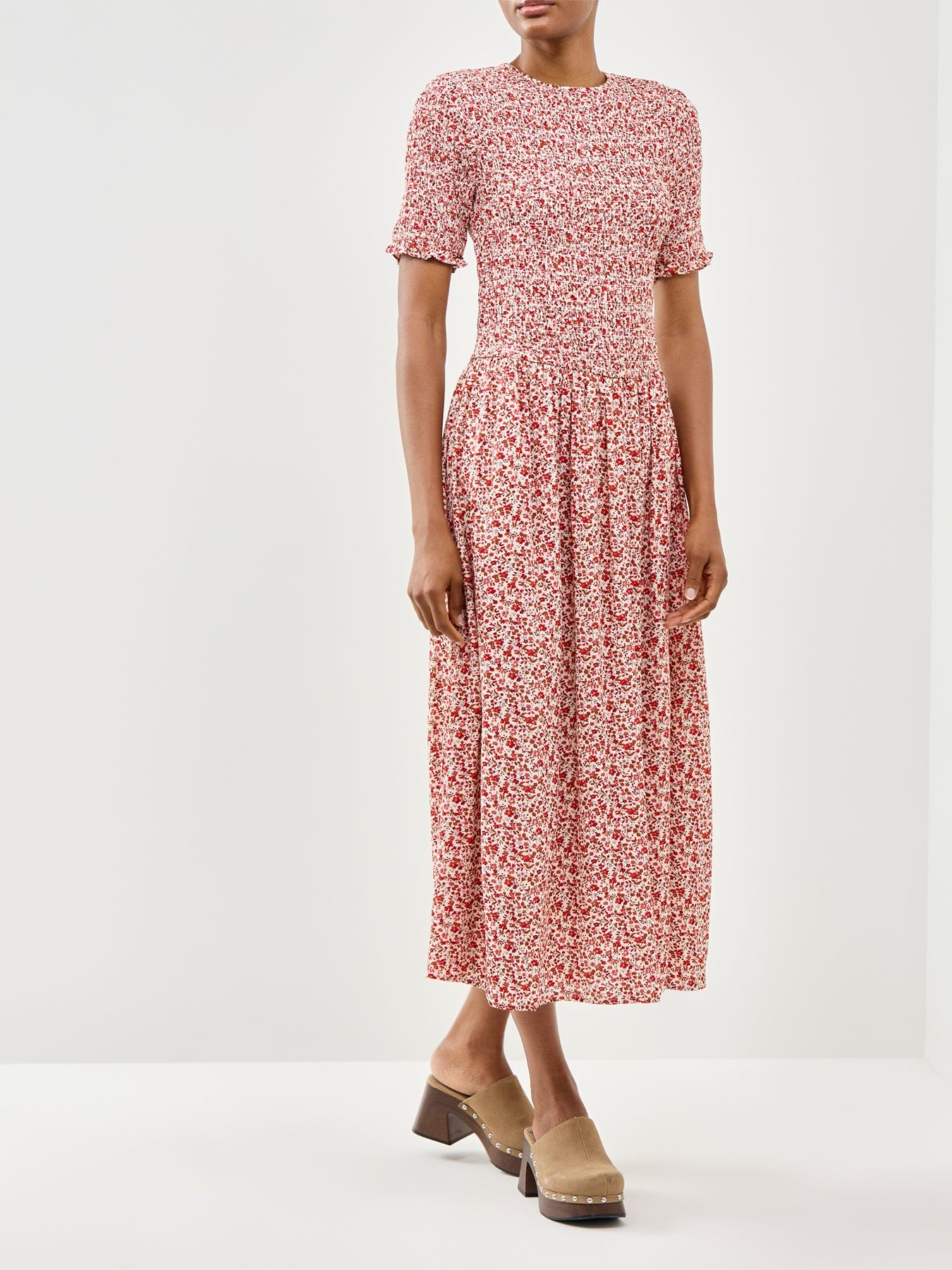 Nobody's Child Shay Midi Dress Multi