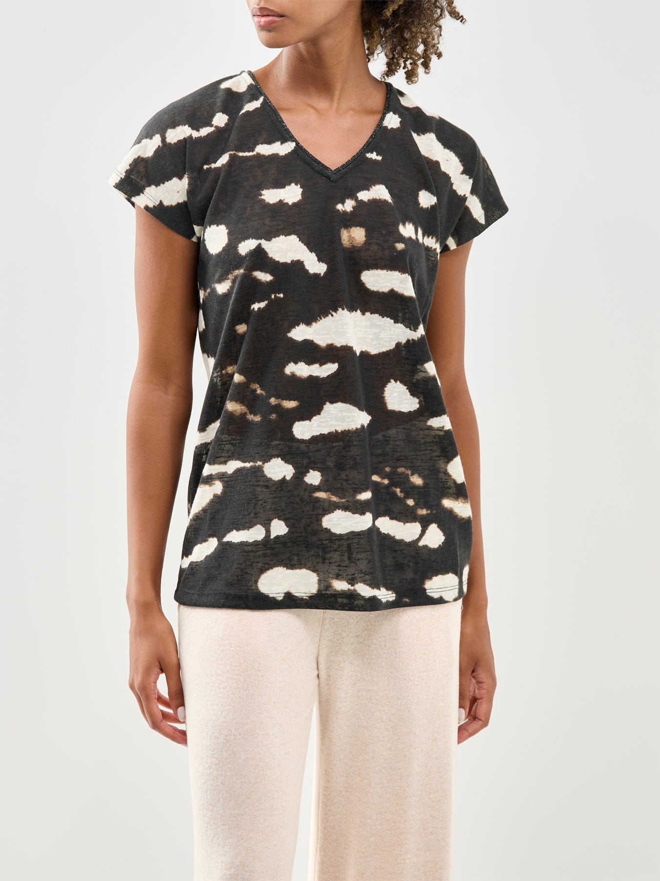 Soya Concept Aretha Short Sleeve T - Shirt Multi