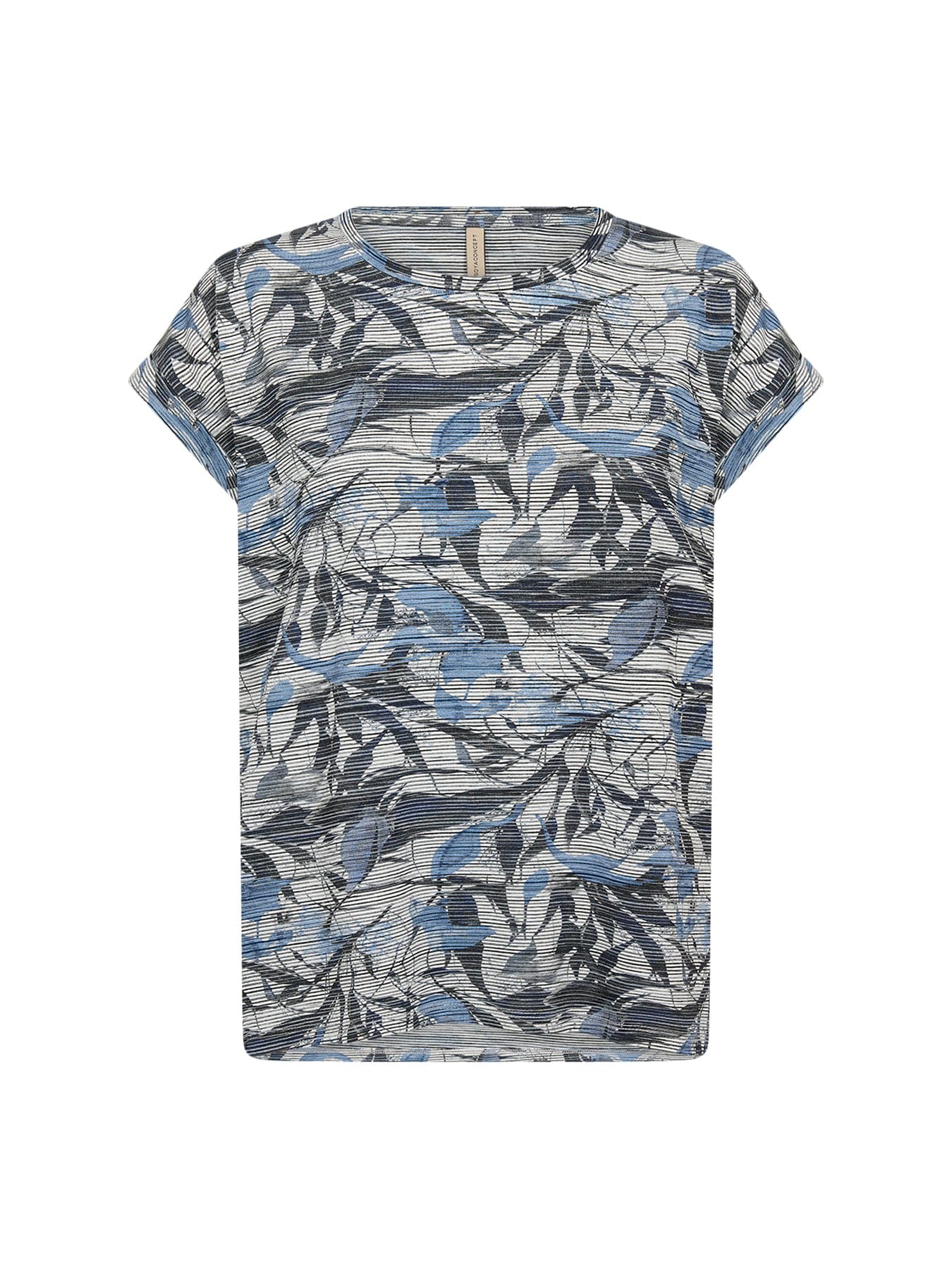 Soya Concept Galina Short Sleeve T - Shirt Multi