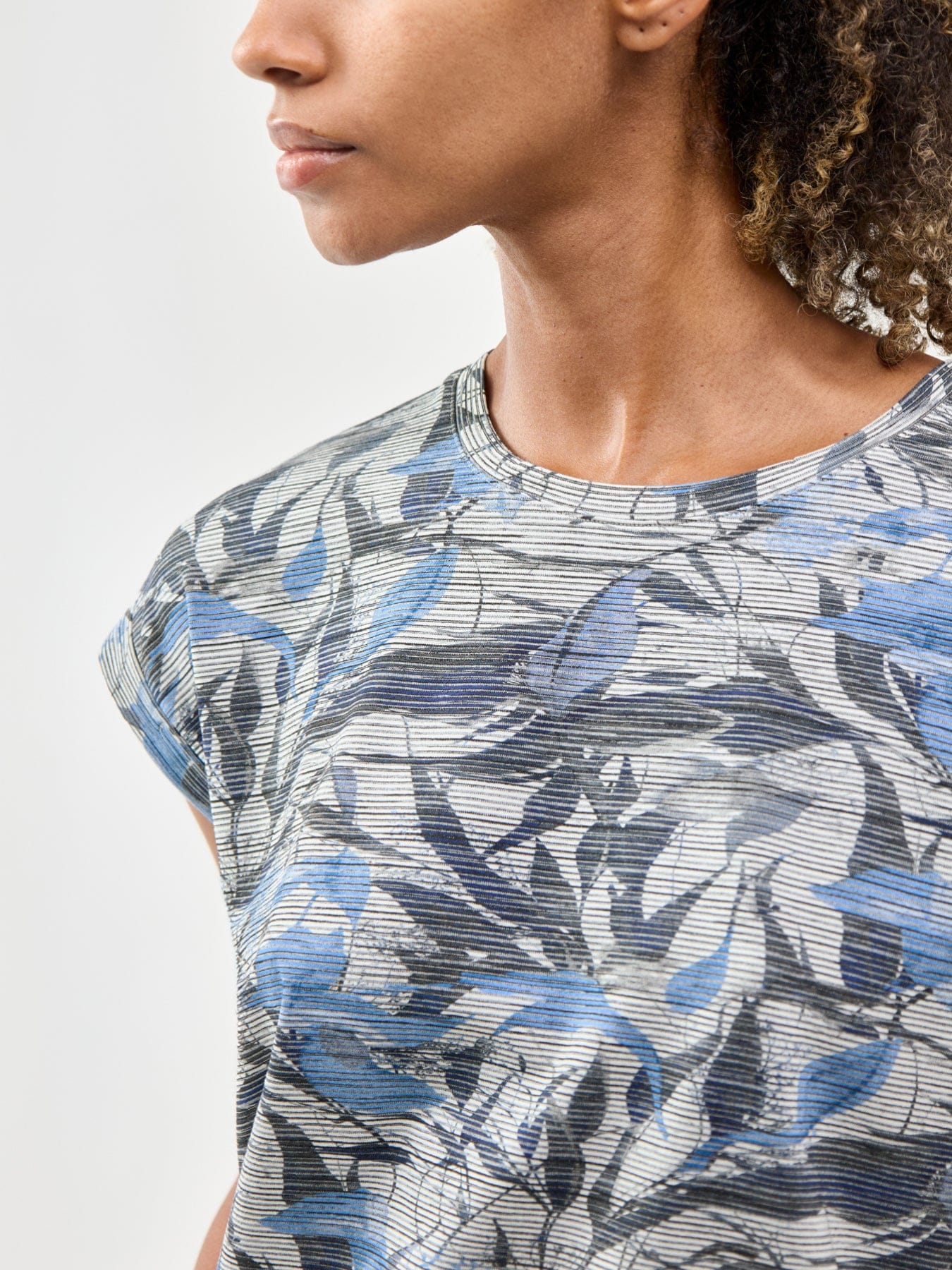 Soya Concept Galina Short Sleeve T - Shirt Multi