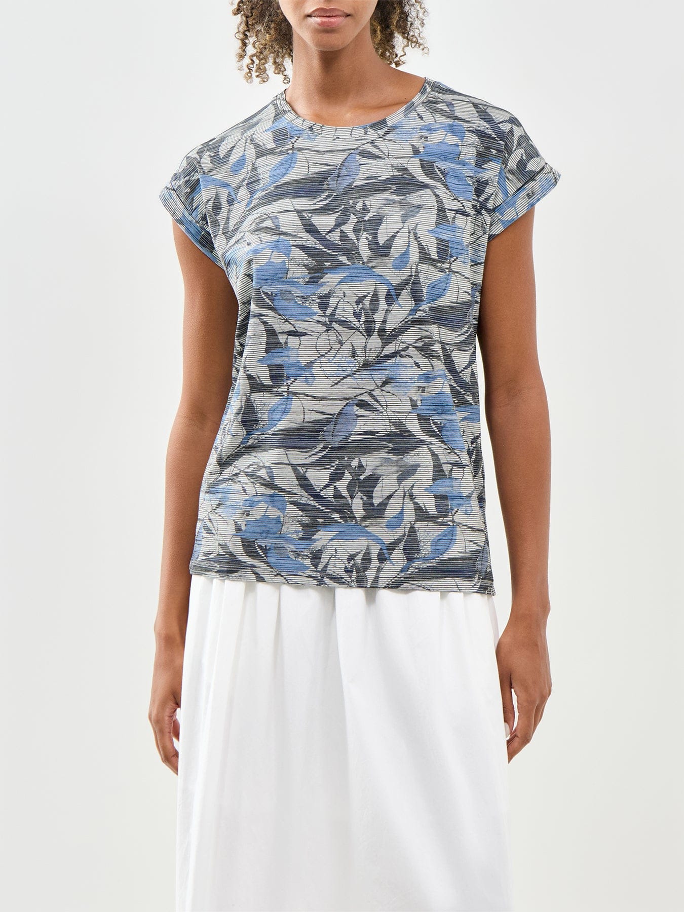 Soya Concept Galina Short Sleeve T - Shirt Multi