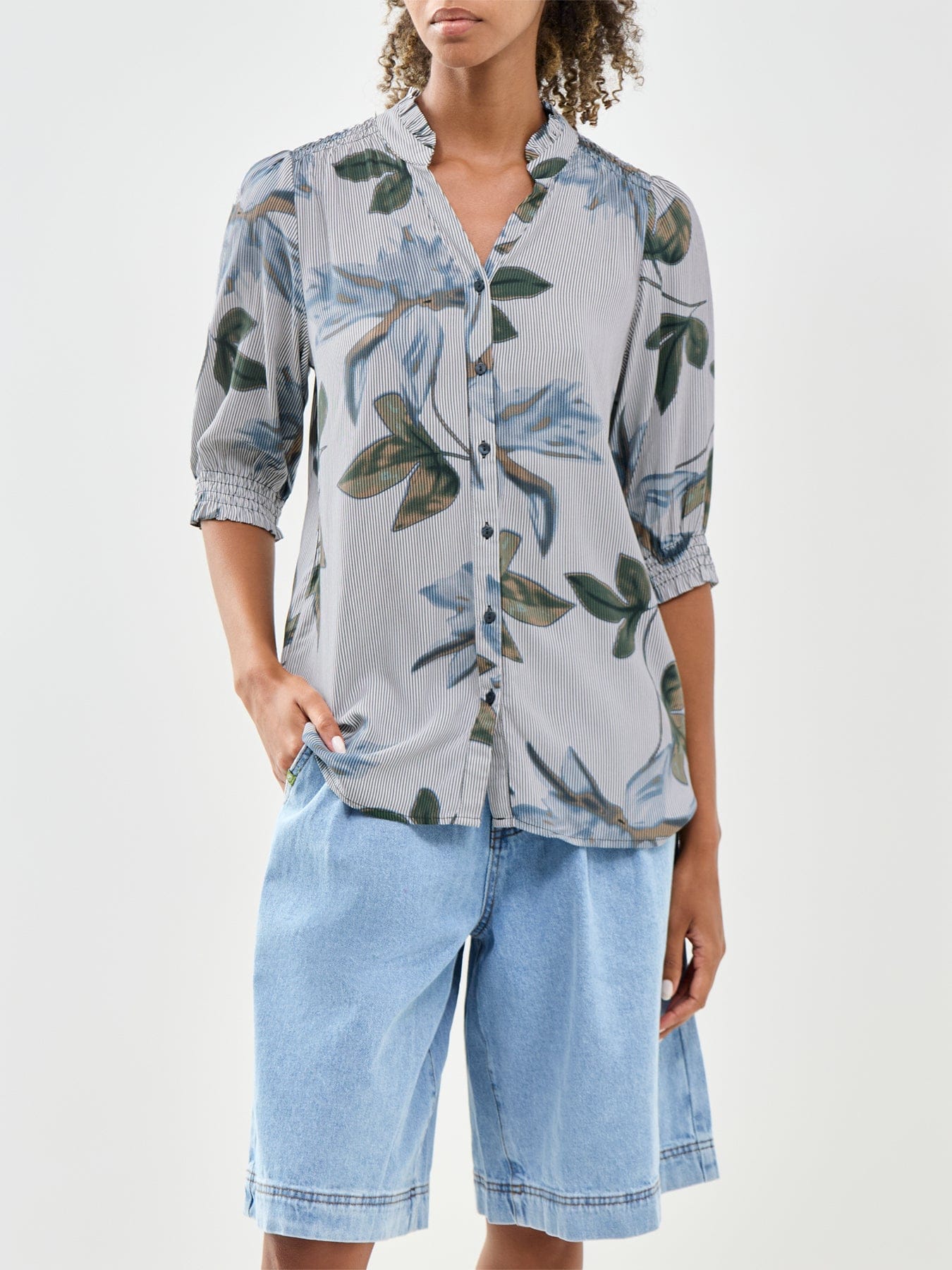 Soya Concept Gina Floral Shirt Multi