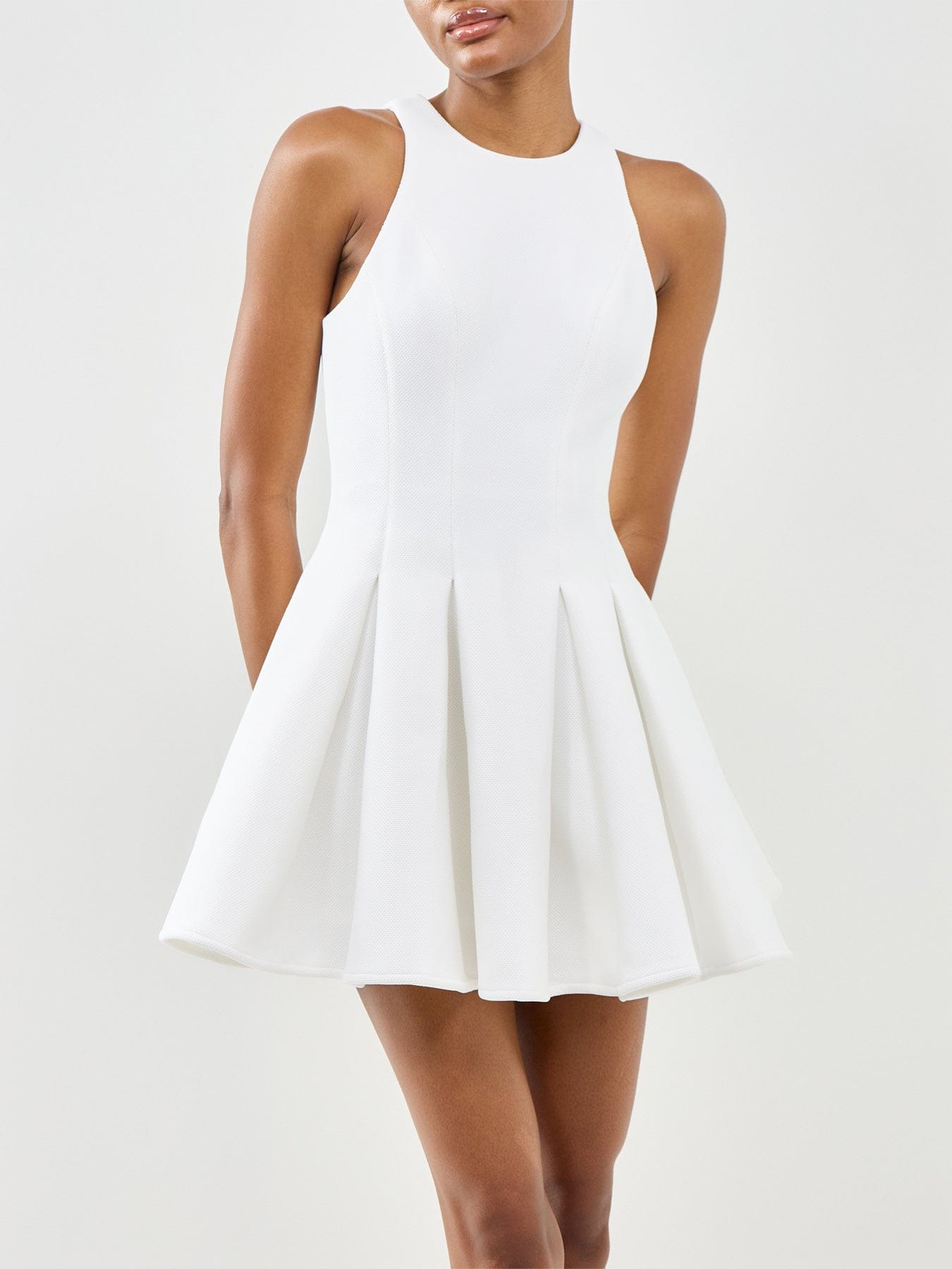 Club L London Leilani Mini Dress White