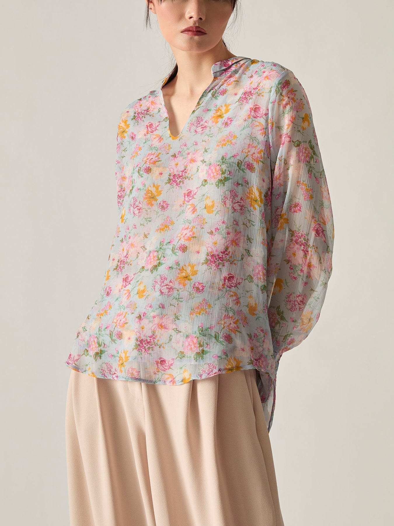 James Lakeland Soft Vintage Floral Blouse Multi